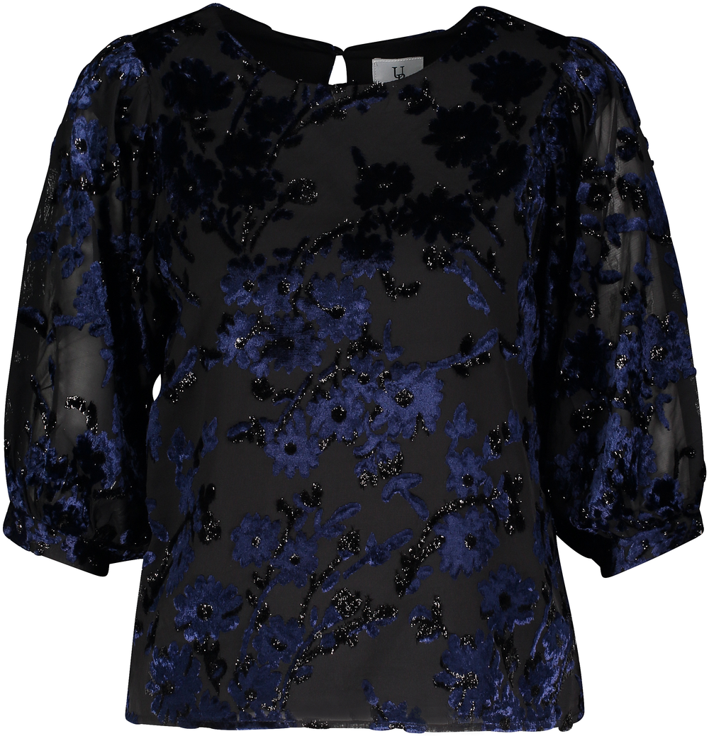 Urban Pioneers Female Jules Top TOP BLACK AOP