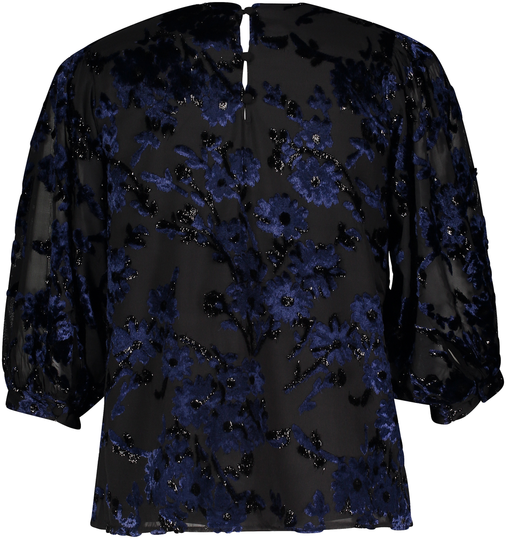 Urban Pioneers Female Jules Top TOP BLACK AOP