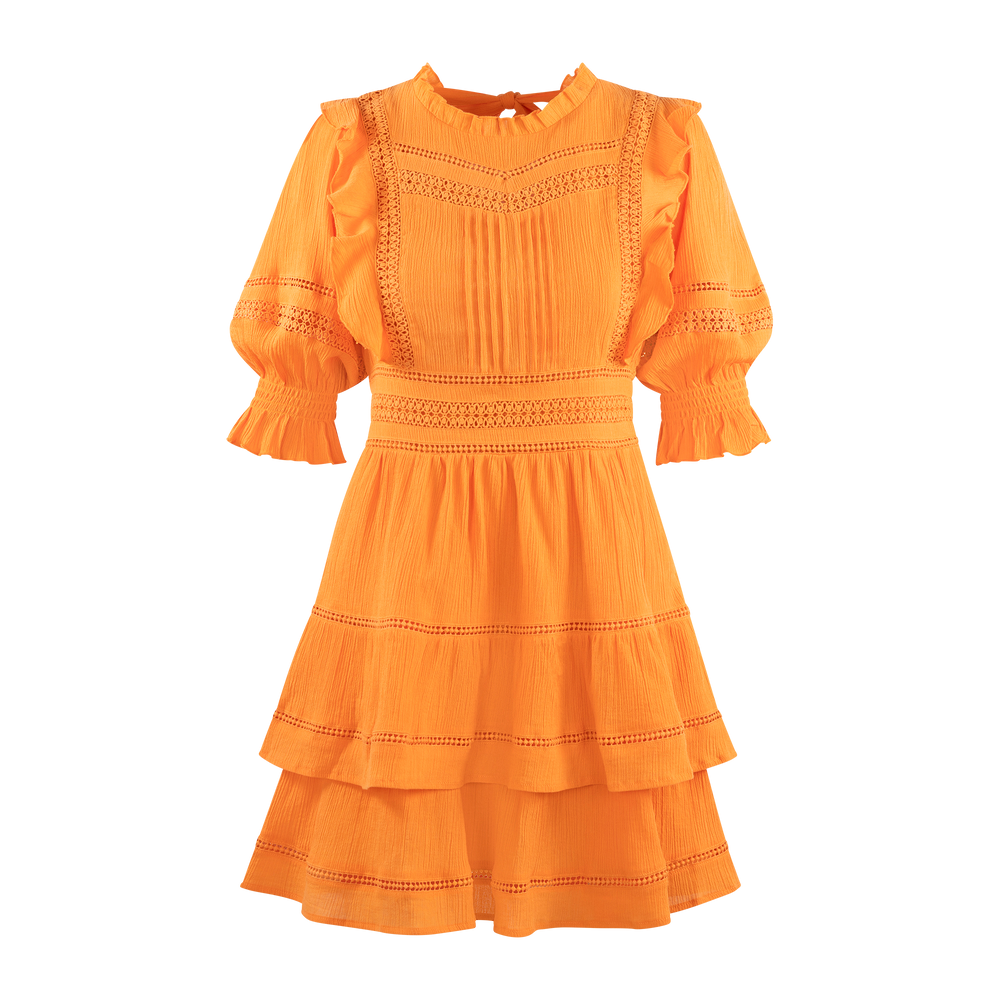 Urban Pioneers Female Katia Dress DRESS PERSIMMON ORANGE