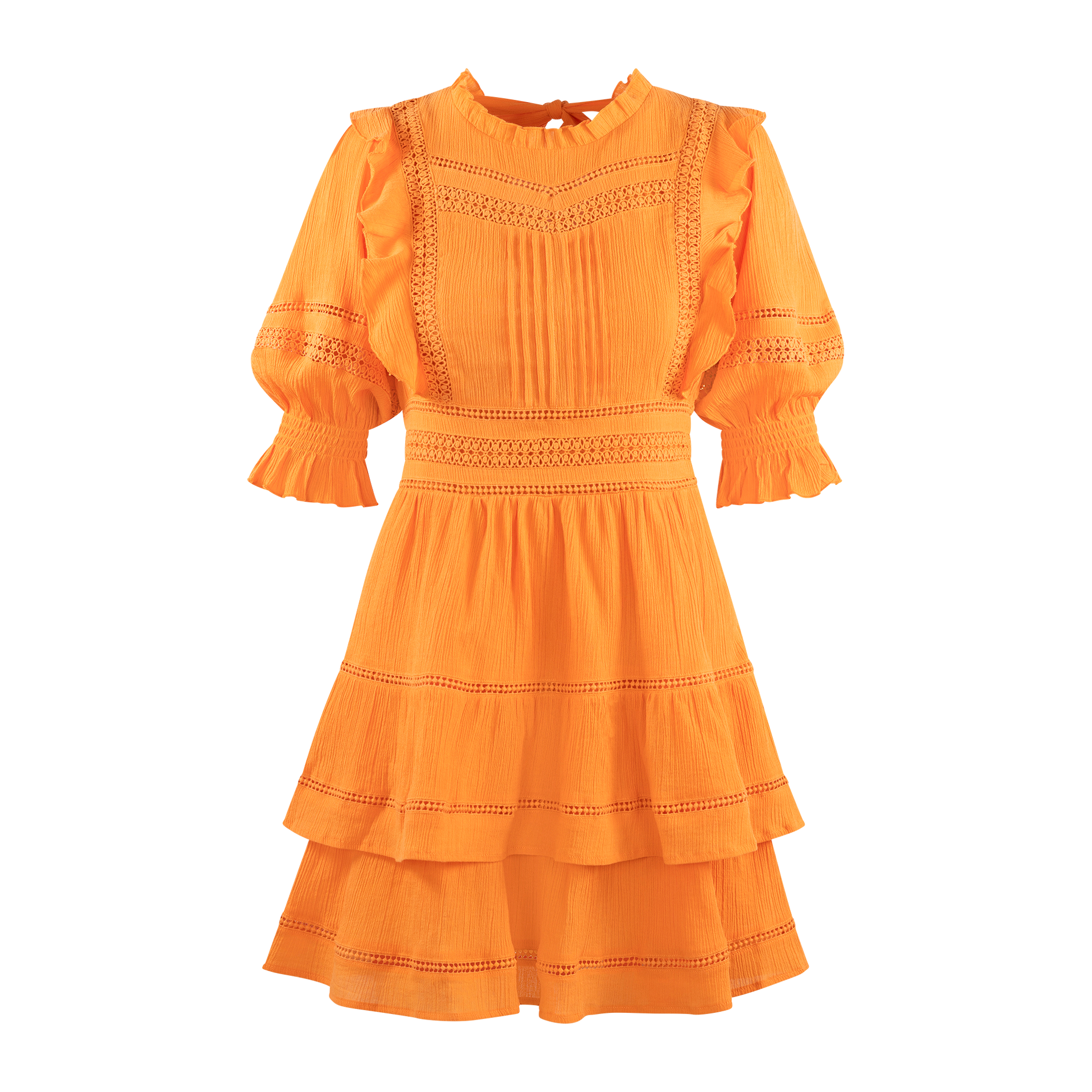 Urban Pioneers Female Katia Dress DRESS PERSIMMON ORANGE