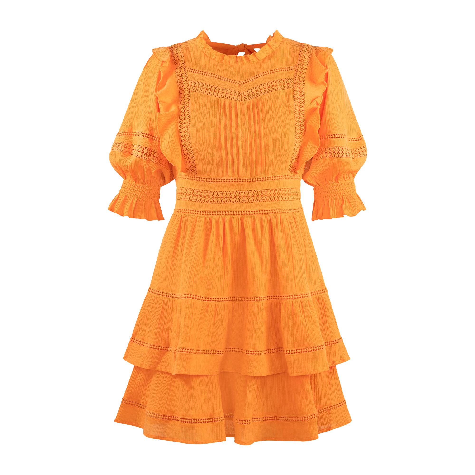 Urban Pioneers Female Katia Dress DRESS PERSIMMON ORANGE