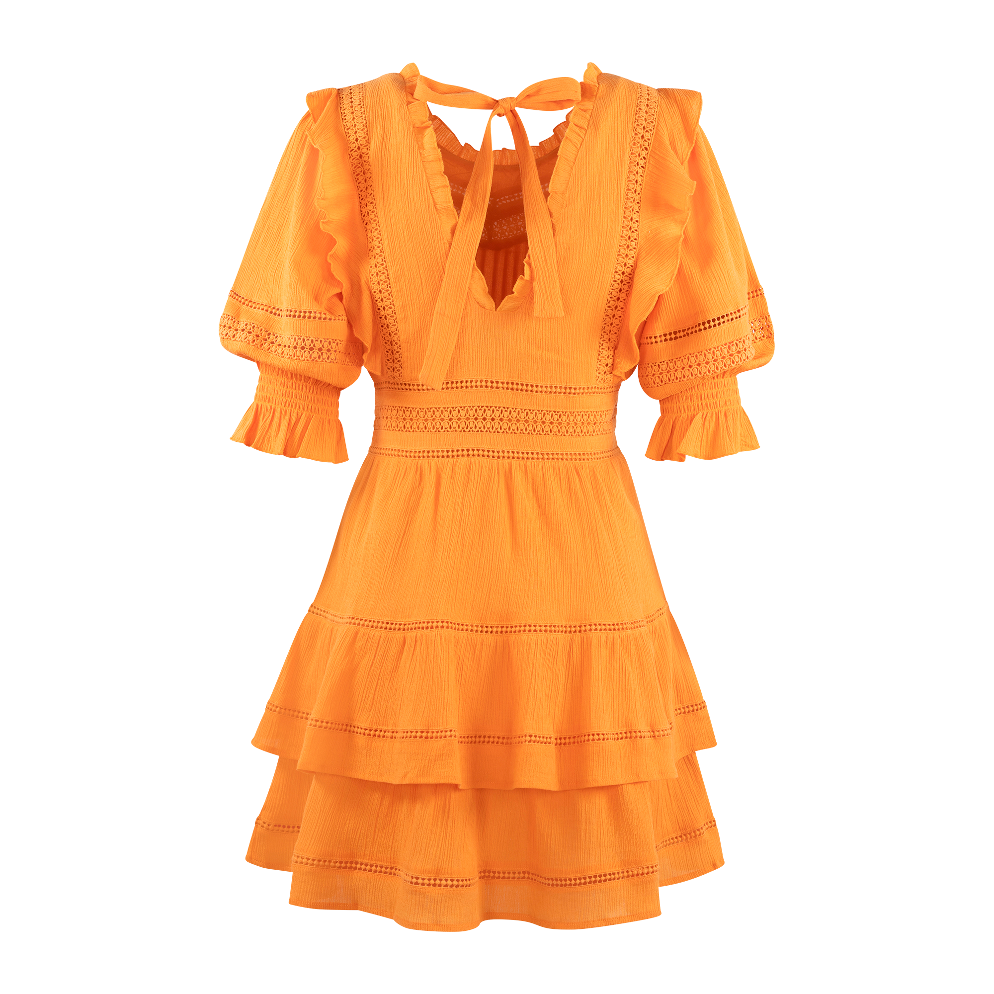 Urban Pioneers Female Katia Dress DRESS PERSIMMON ORANGE
