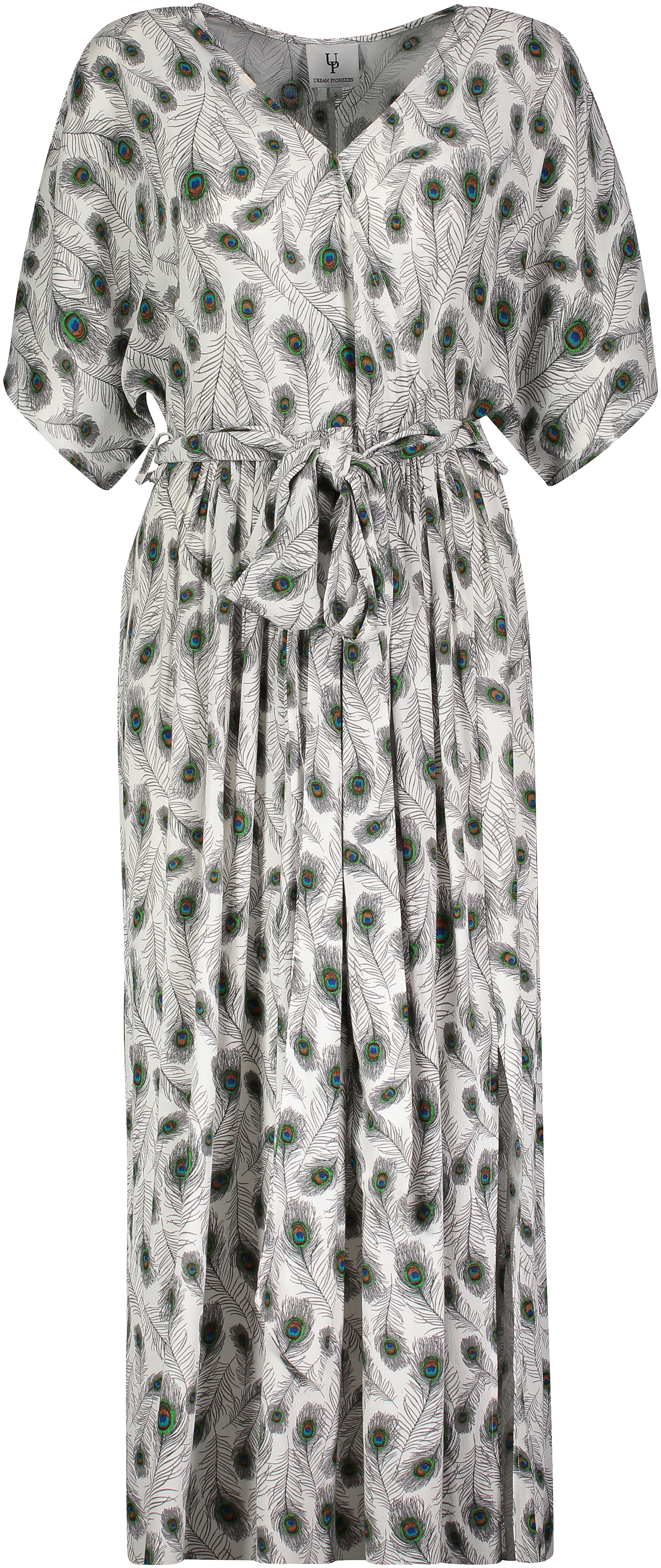 Urban Pioneers Female Kayla Dress DRESS WHITE AOP