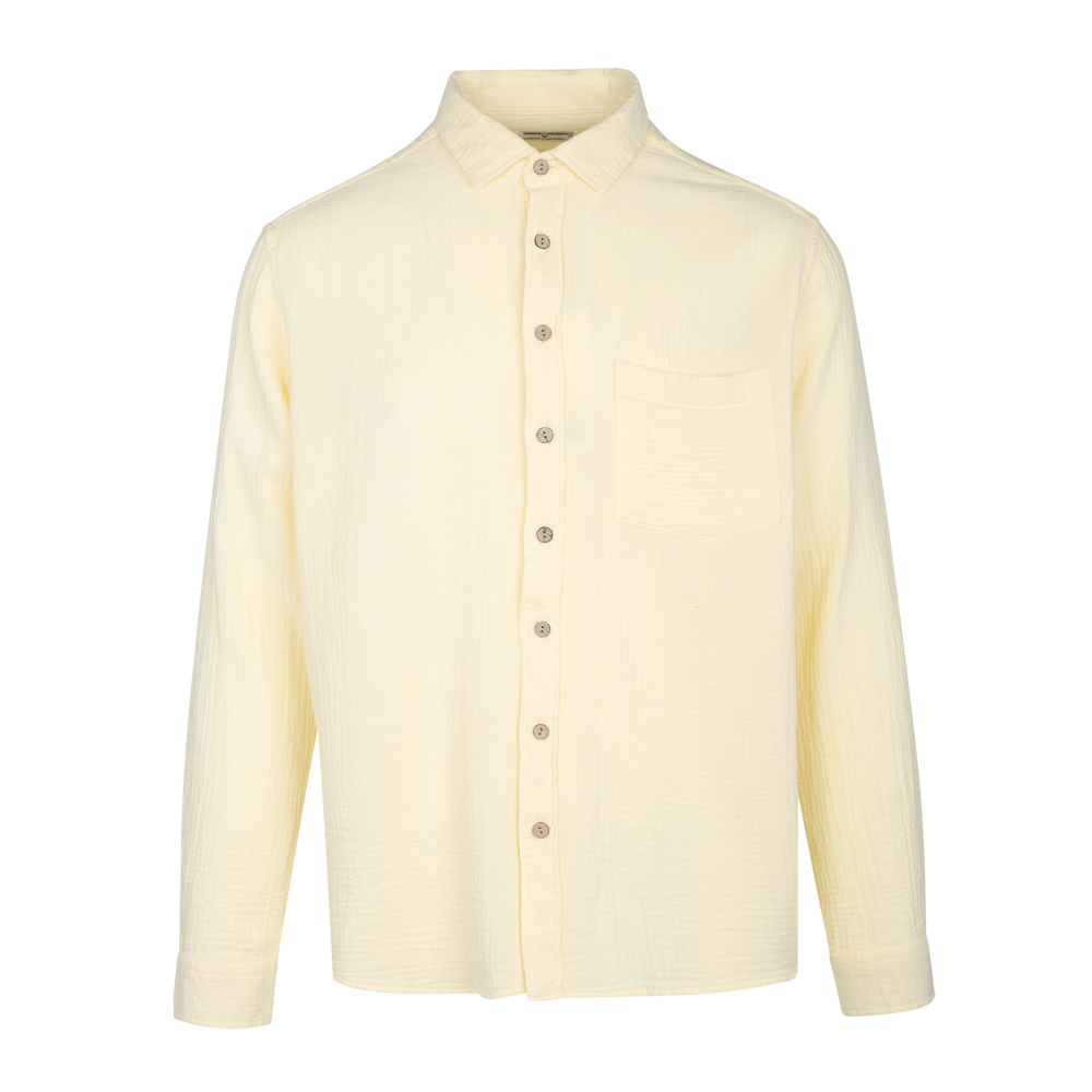 Urban Pioneers Male Keaton Shirt SHIRT LIGHT YELLOW