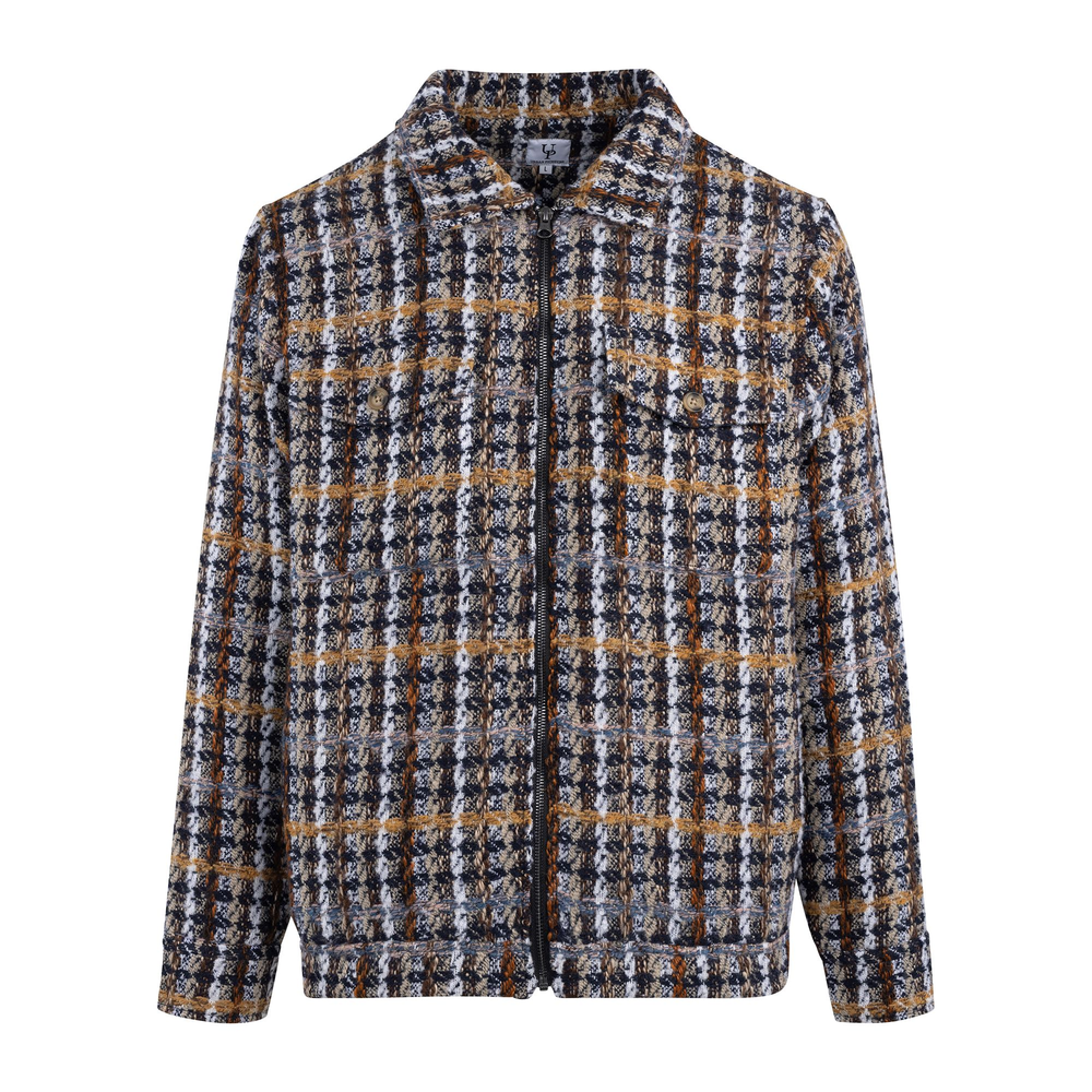 Urban Pioneers Male Kian Jacket JACKET NAVY MULTI CHECK