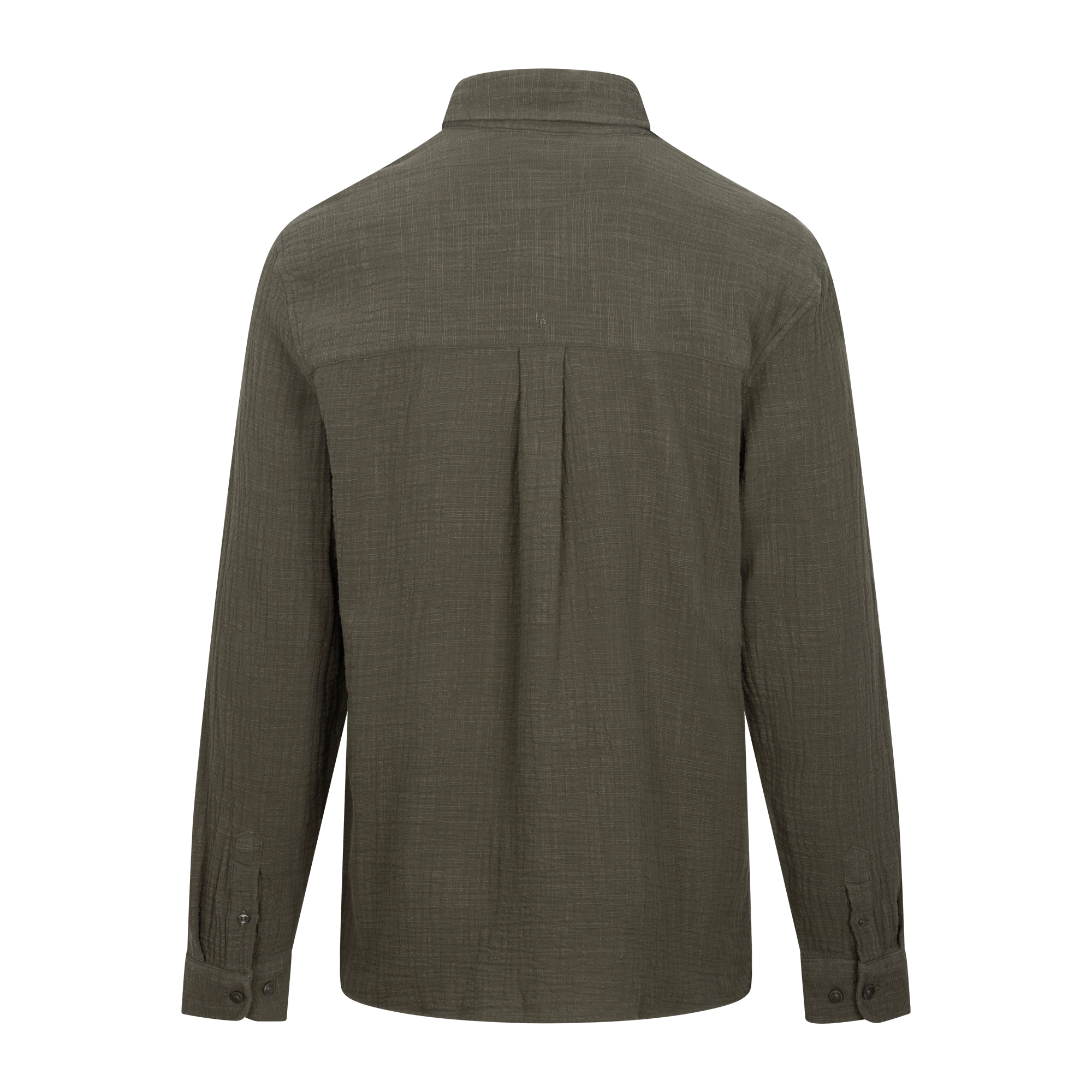Urban Pioneers Male Kristian LS Shirt SHIRT OLIVE