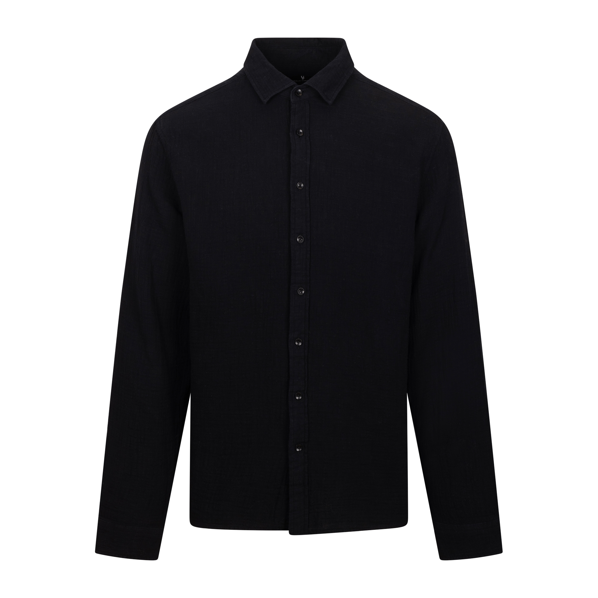Urban Pioneers Male Kristian LS Shirt SHIRT BLACK