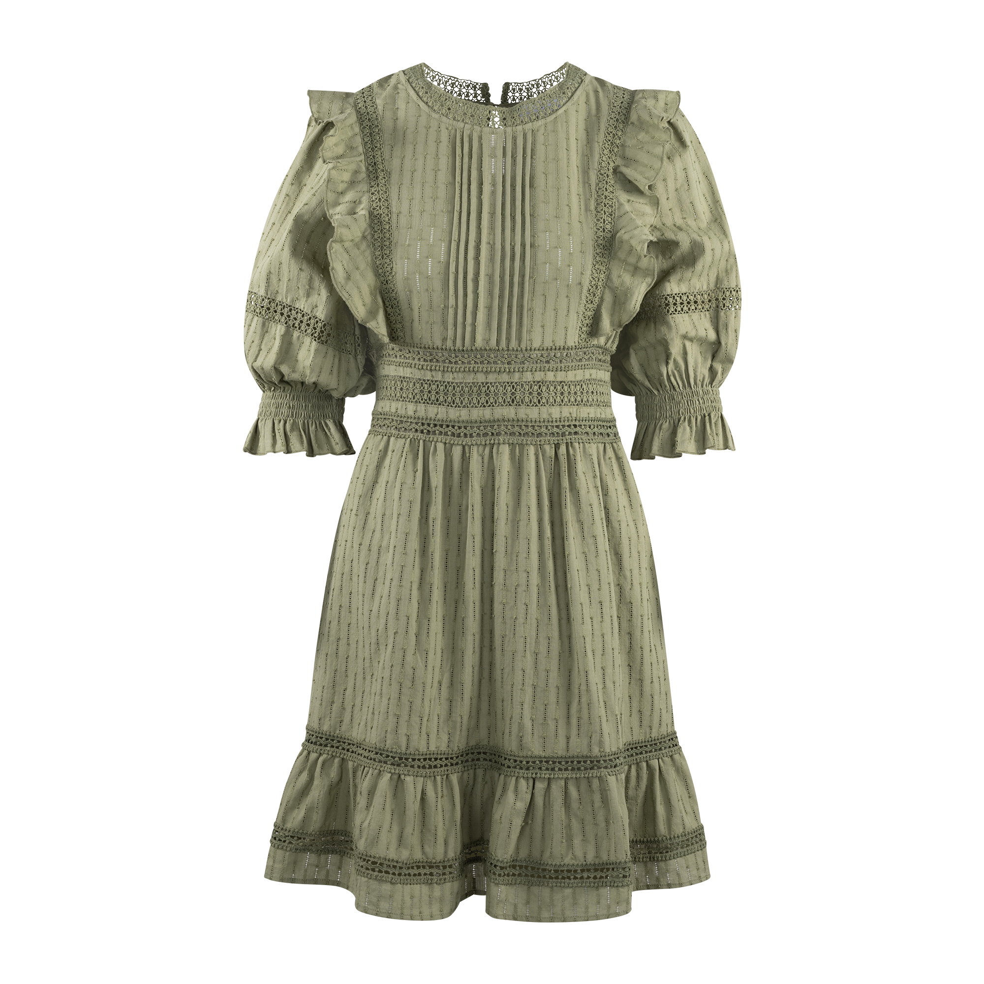 Urban Pioneers Female Leandra Dress DRESS OIL GREEN