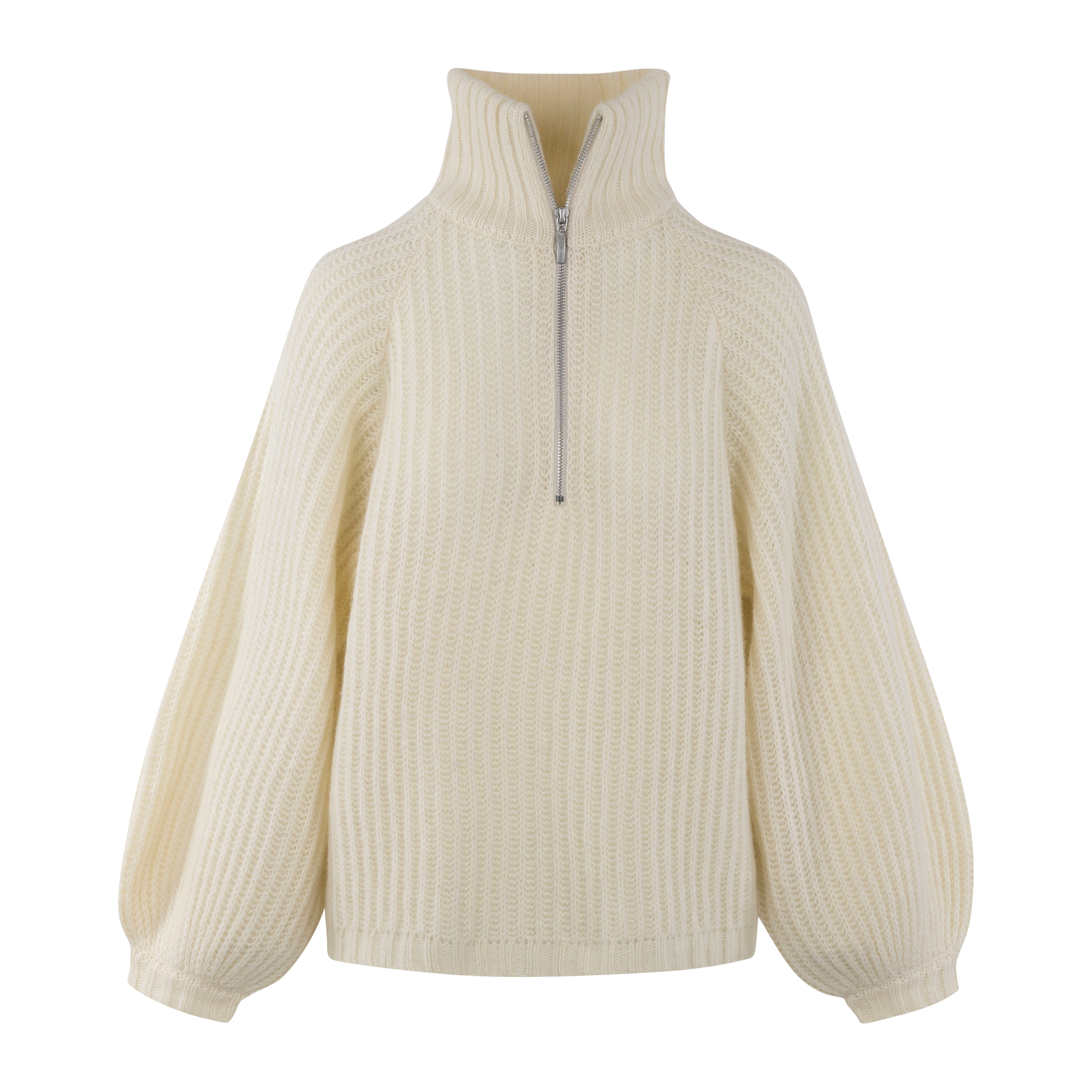 Urban Pioneers Female Lova Half-zip SWEATER CREAM