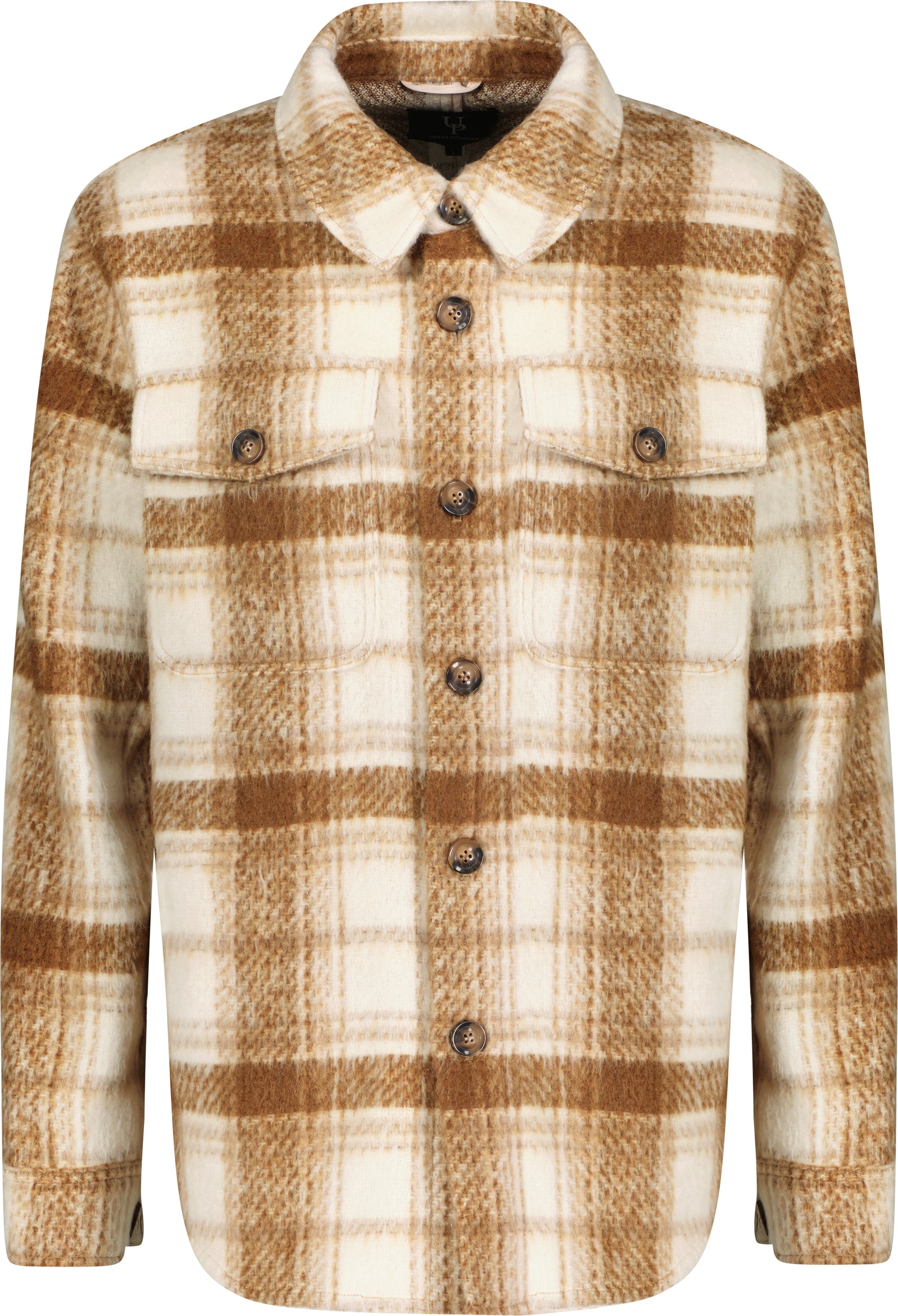 Urban Pioneers Male Luigi Overshirt OVERSHIRT RUST CHECK