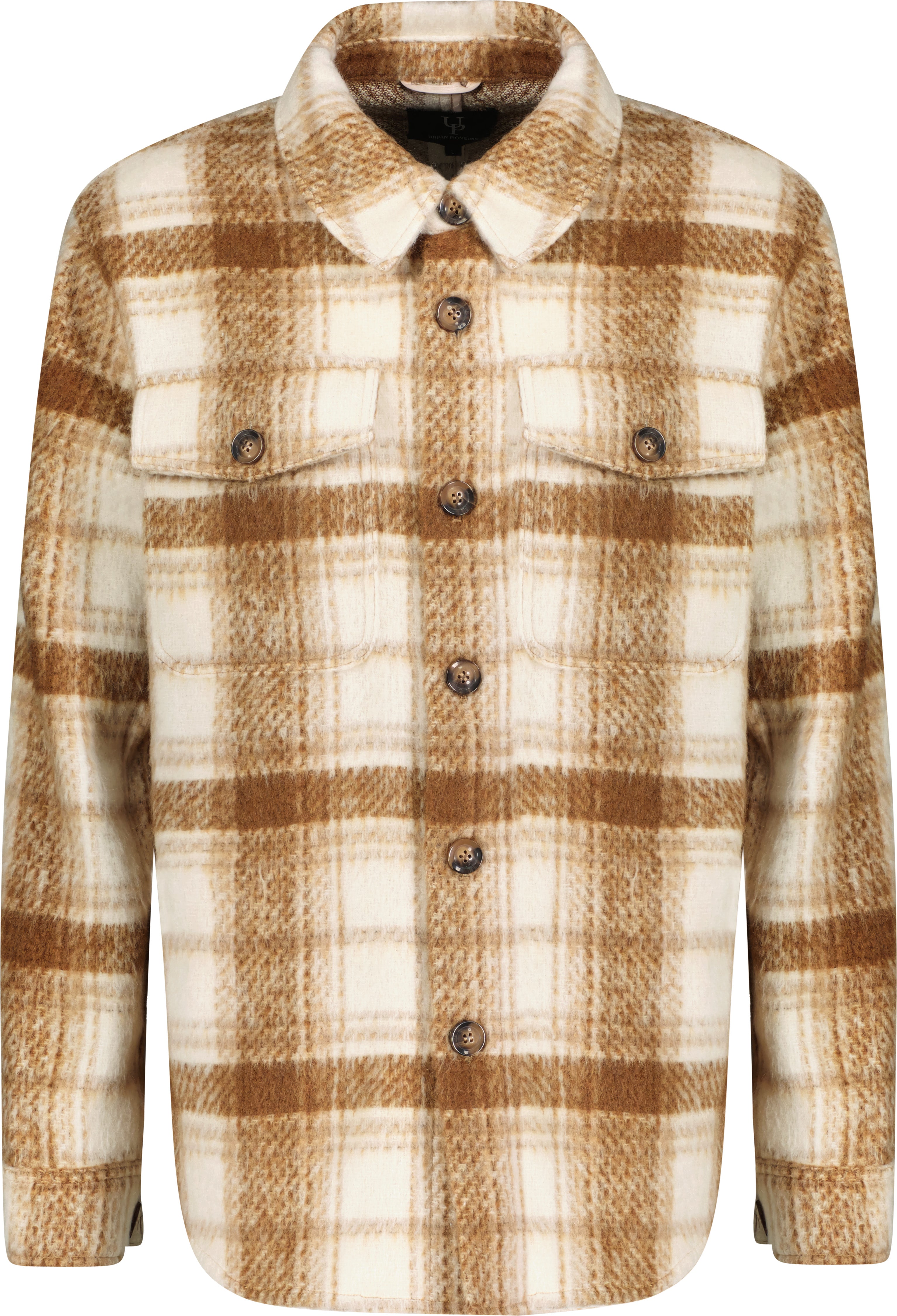 Urban Pioneers Male Luigi Overshirt OVERSHIRT RUST CHECK
