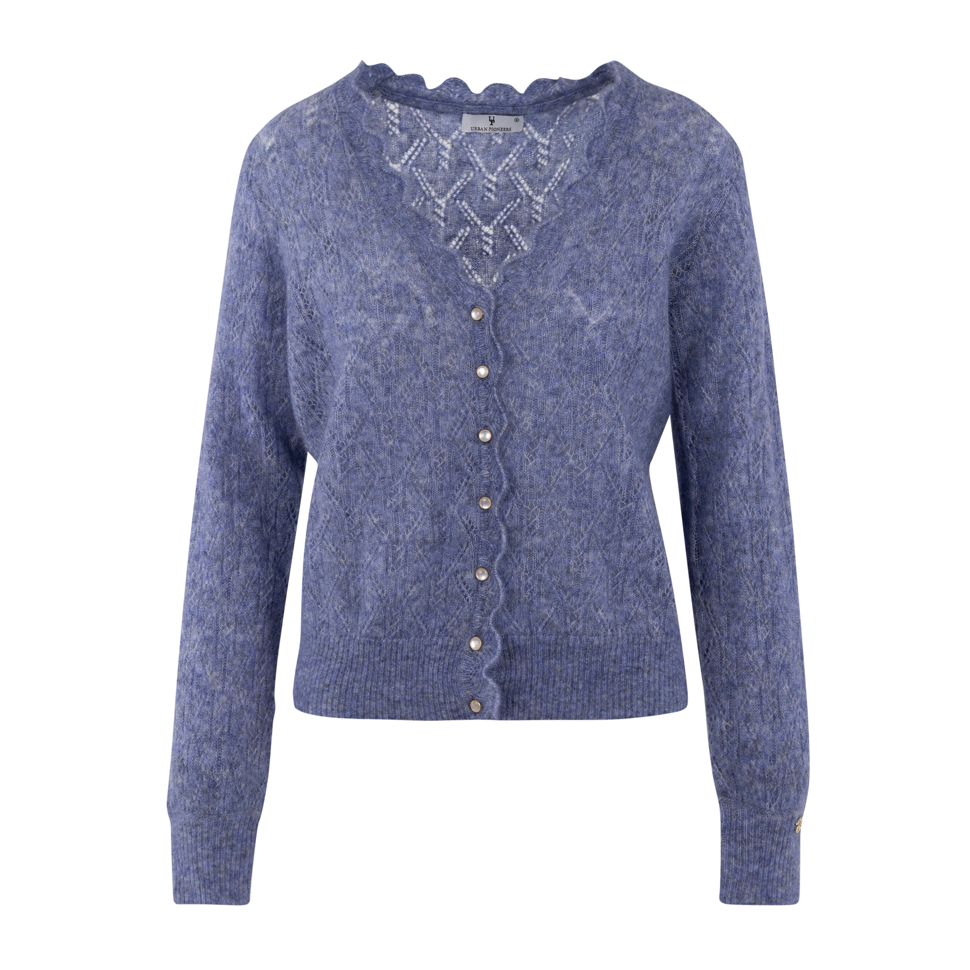 Urban Pioneers Female Lykke Cardigan CARDIGAN FADED DENIM