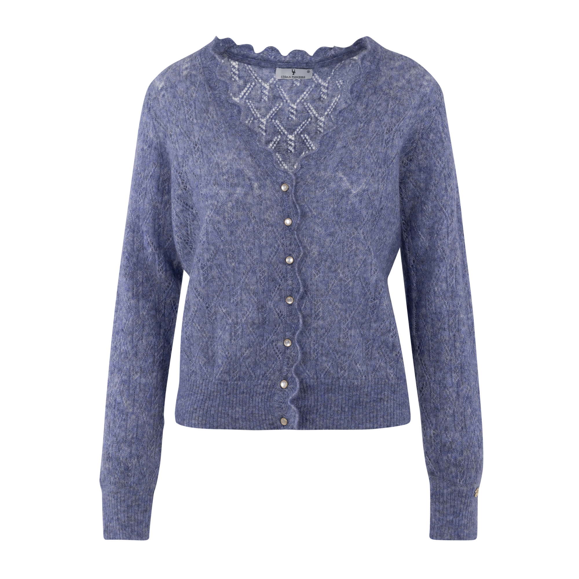 Urban Pioneers Female Lykke Cardigan CARDIGAN FADED DENIM