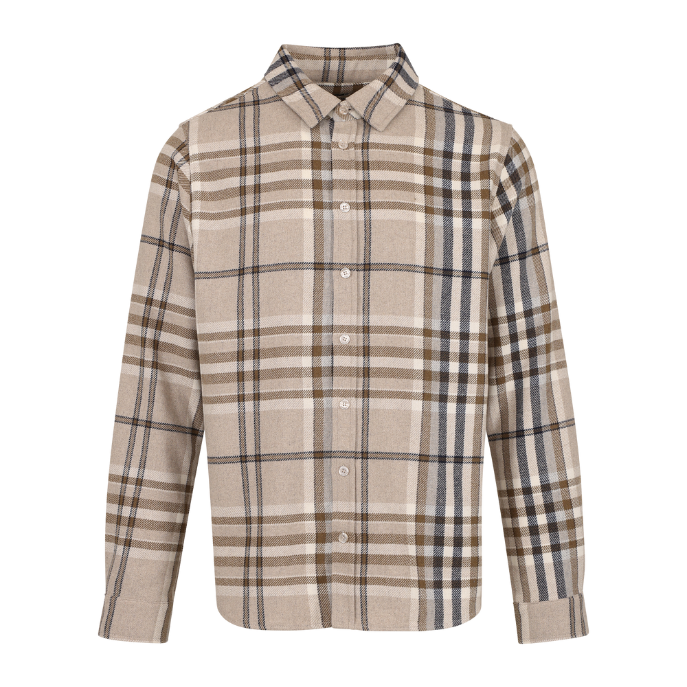 Urban Pioneers Male Made Shirt SHIRT SAND CHECK