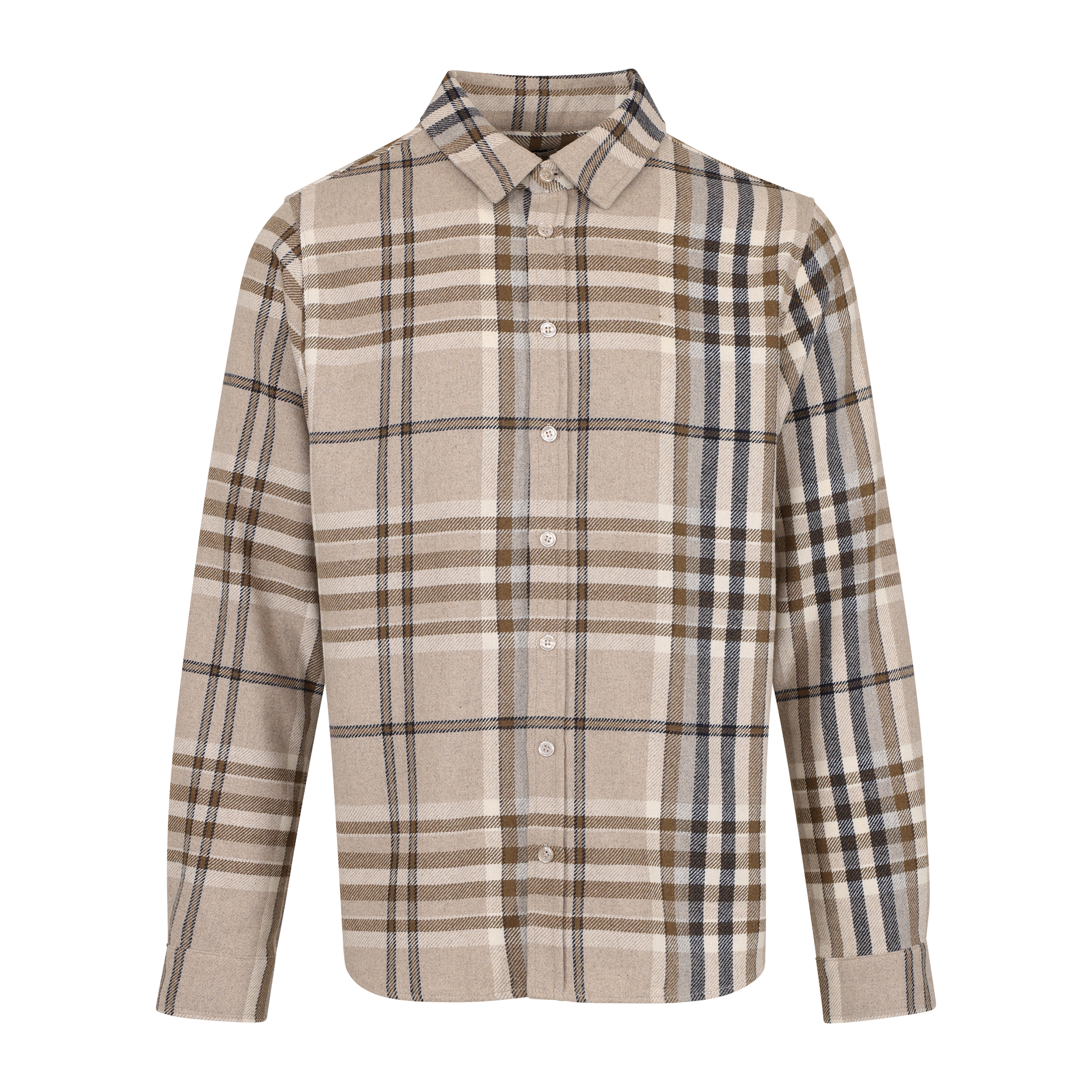 Urban Pioneers Male Made Shirt SHIRT SAND CHECK