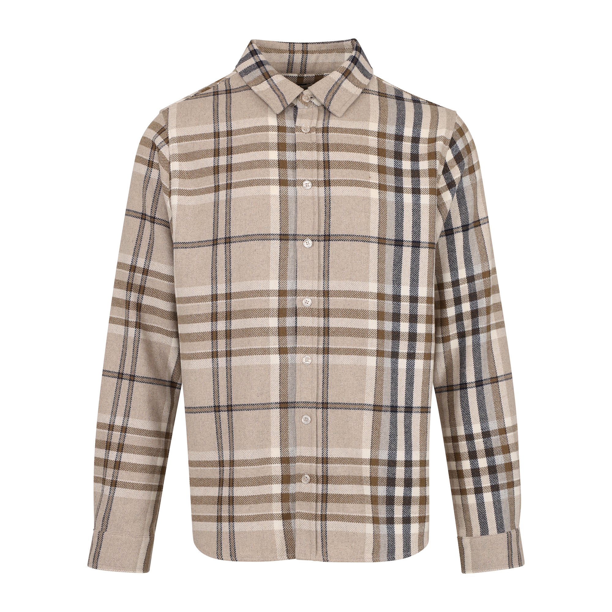 Urban Pioneers Male Made Shirt SHIRT SAND CHECK