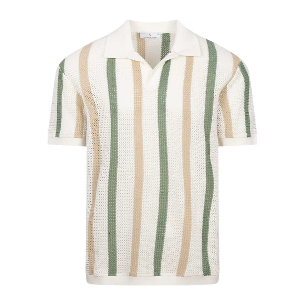 Urban Pioneers Male Marcos Pique PIQUE HEDGE GREEN MULTI