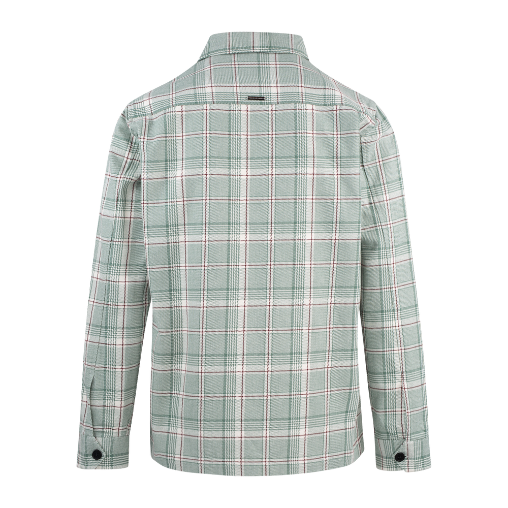 Urban Pioneers Male Matheus Overshirt SHIRT GREEN CHECK