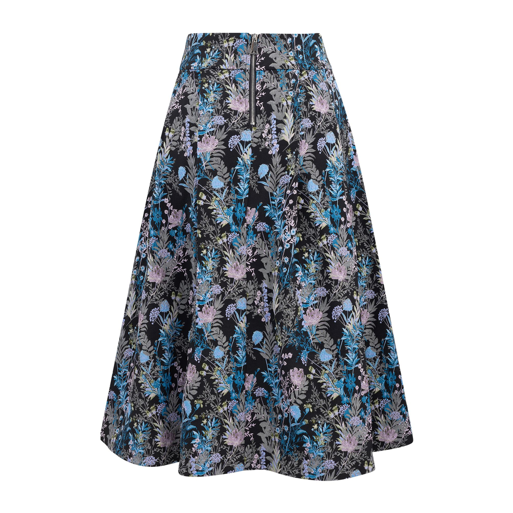 Urban Pioneers Female Merry Skirt SKIRT AOP NIGHT BLOOM