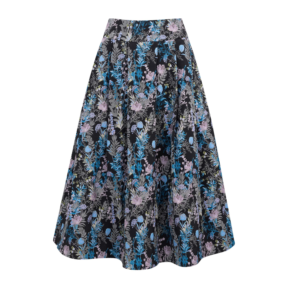 Urban Pioneers Female Merry Skirt SKIRT AOP NIGHT BLOOM