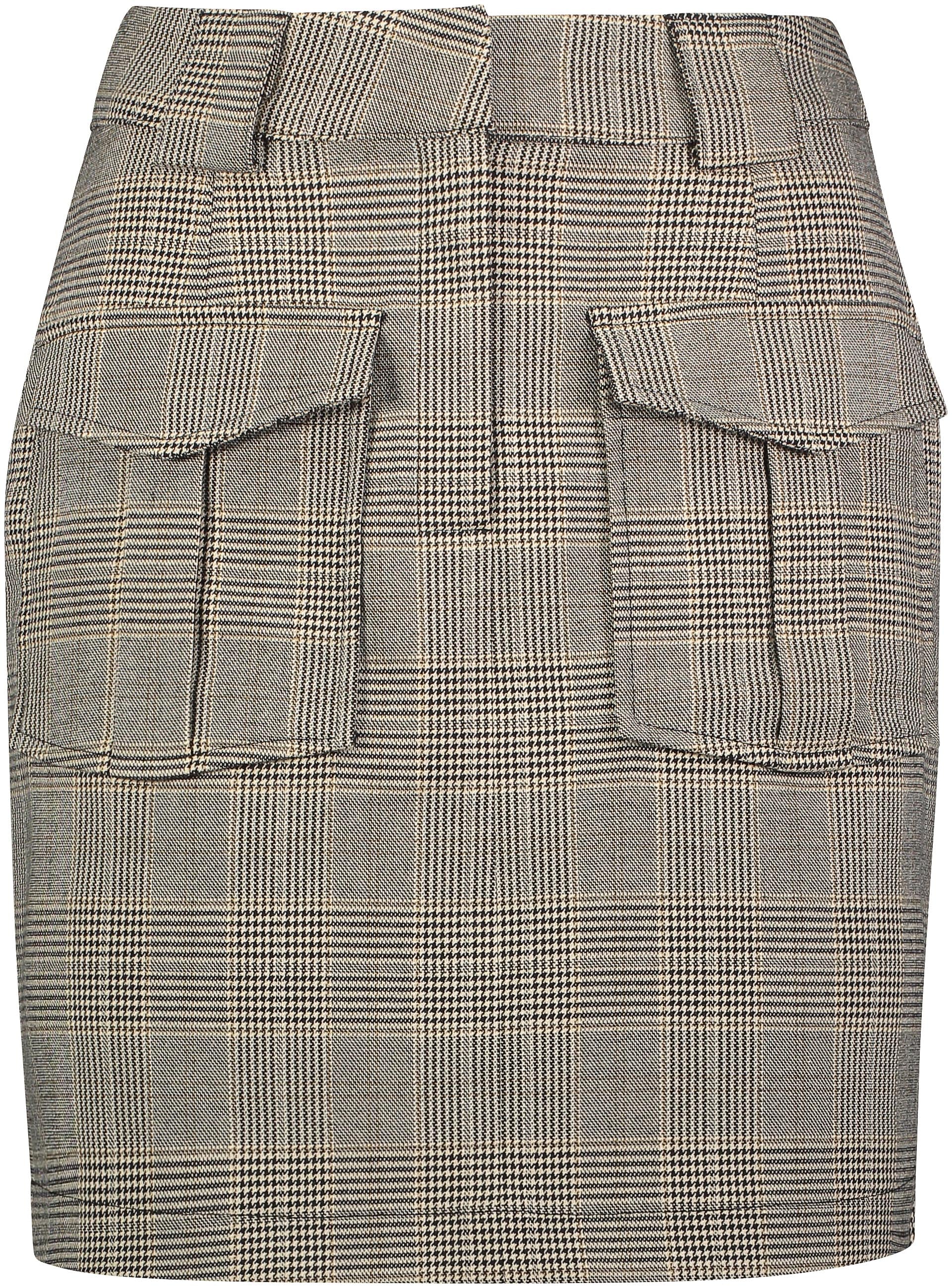 Urban Pioneers Female Nicki Skirt SKIRT BEIGE CHECK