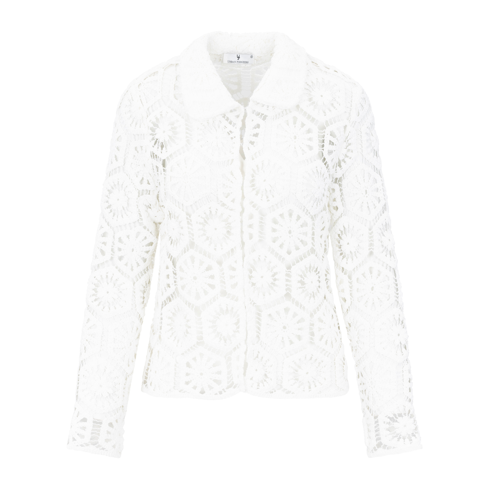 Urban Pioneers Female Olena LS BLOUSE WHITE