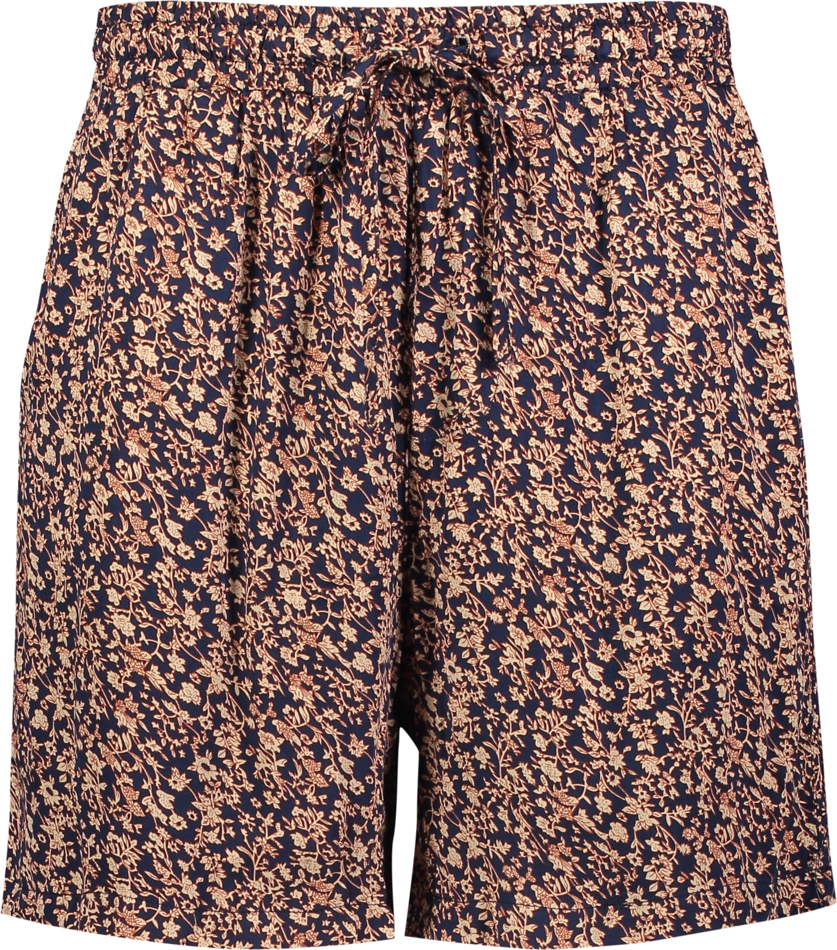 Urban Pioneers Male Pablo Shorts SWIMSHORTS NAVY AOP