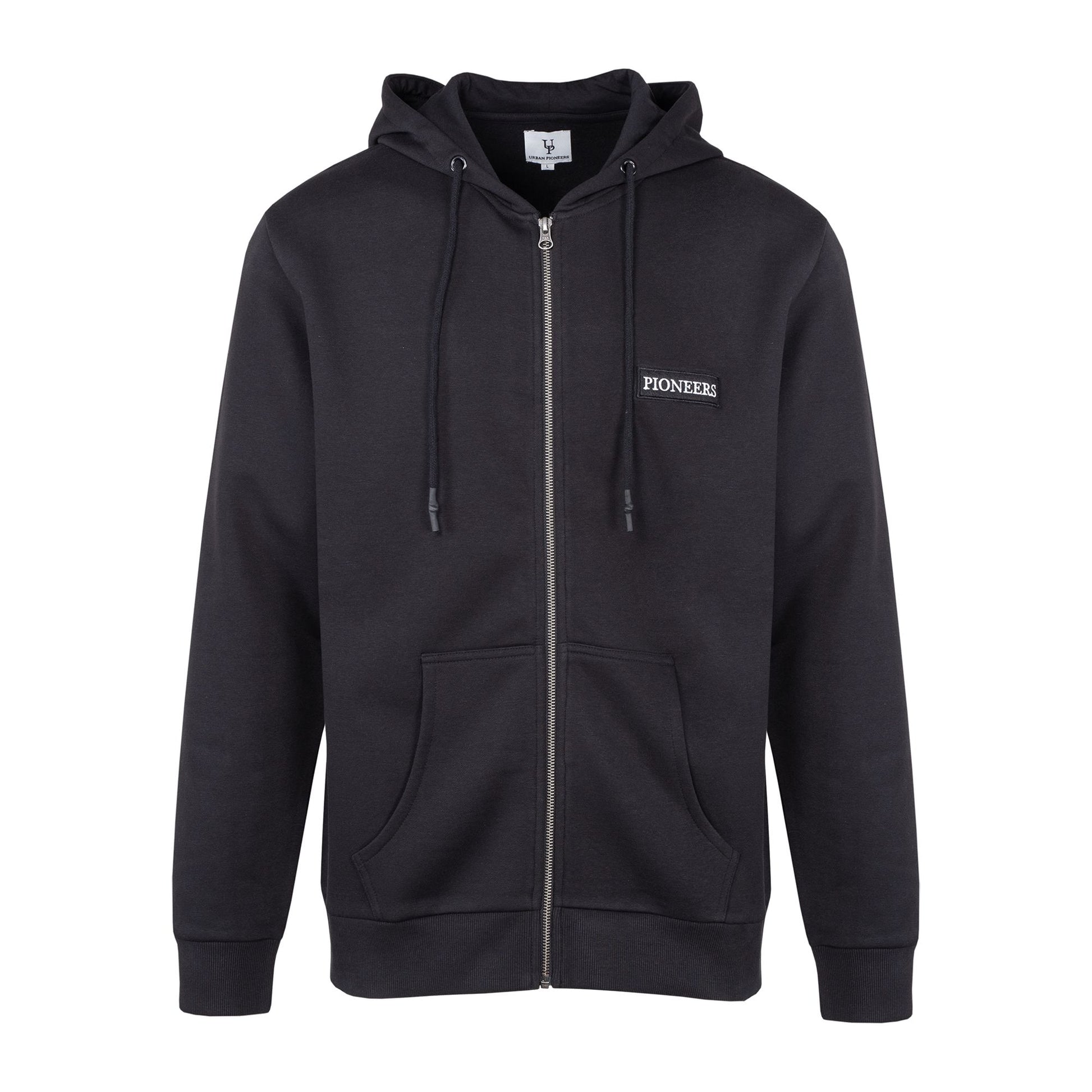 Urban Pioneers Male Parley Zip Hoodie  BLACK