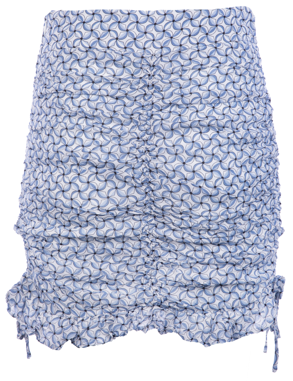 Urban Pioneers Female Pauline Skirt SKIRT BLUE WINDMILL AOP