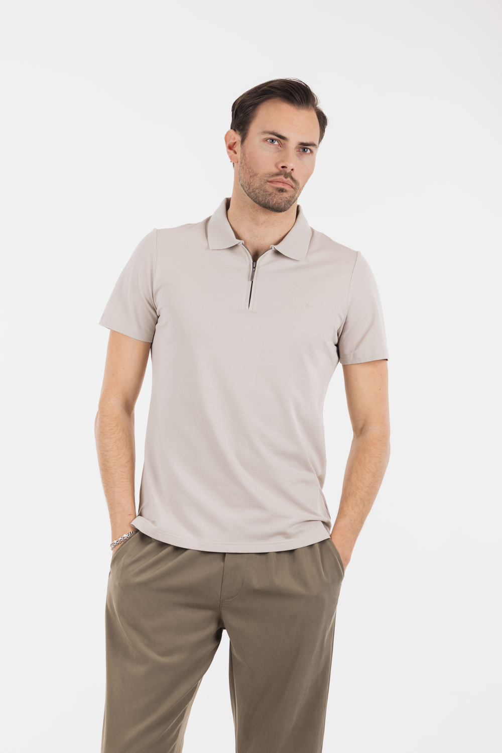 Urban Pioneers Male Pep Pique PIQUE SAND