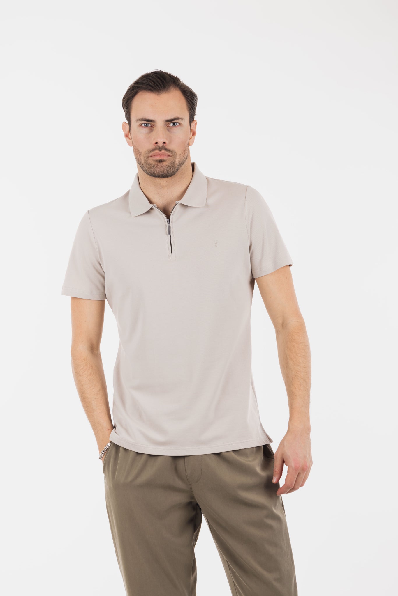 Urban Pioneers Male Pep Pique PIQUE SAND