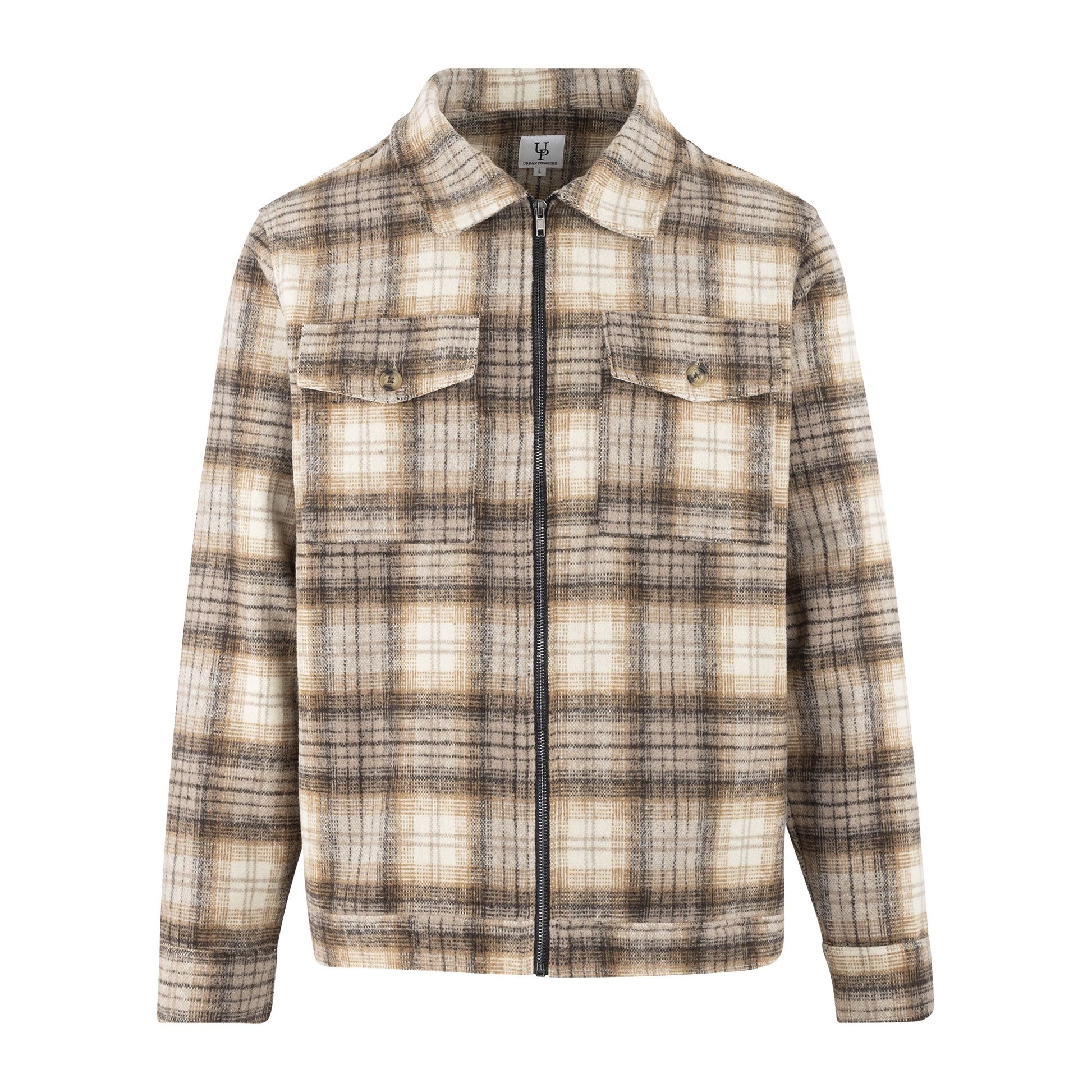 Urban Pioneers Male Philipe Jacket JACKET CREAM CHECK