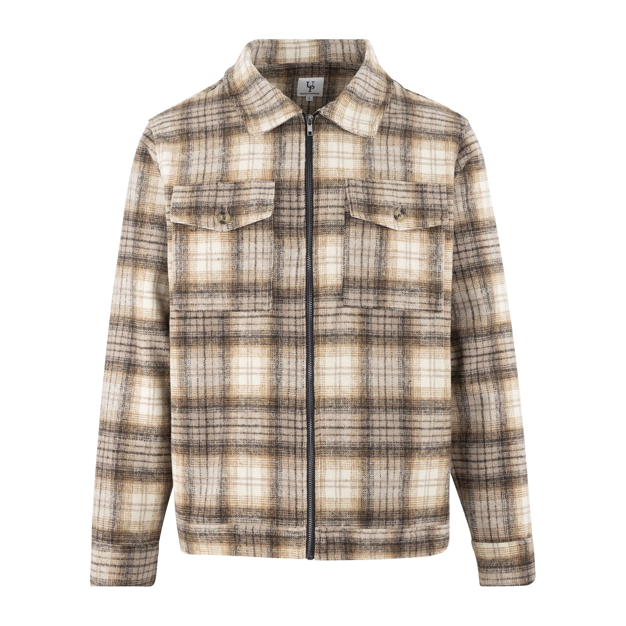 Urban Pioneers Male Philipe Jacket JACKET CREAM CHECK