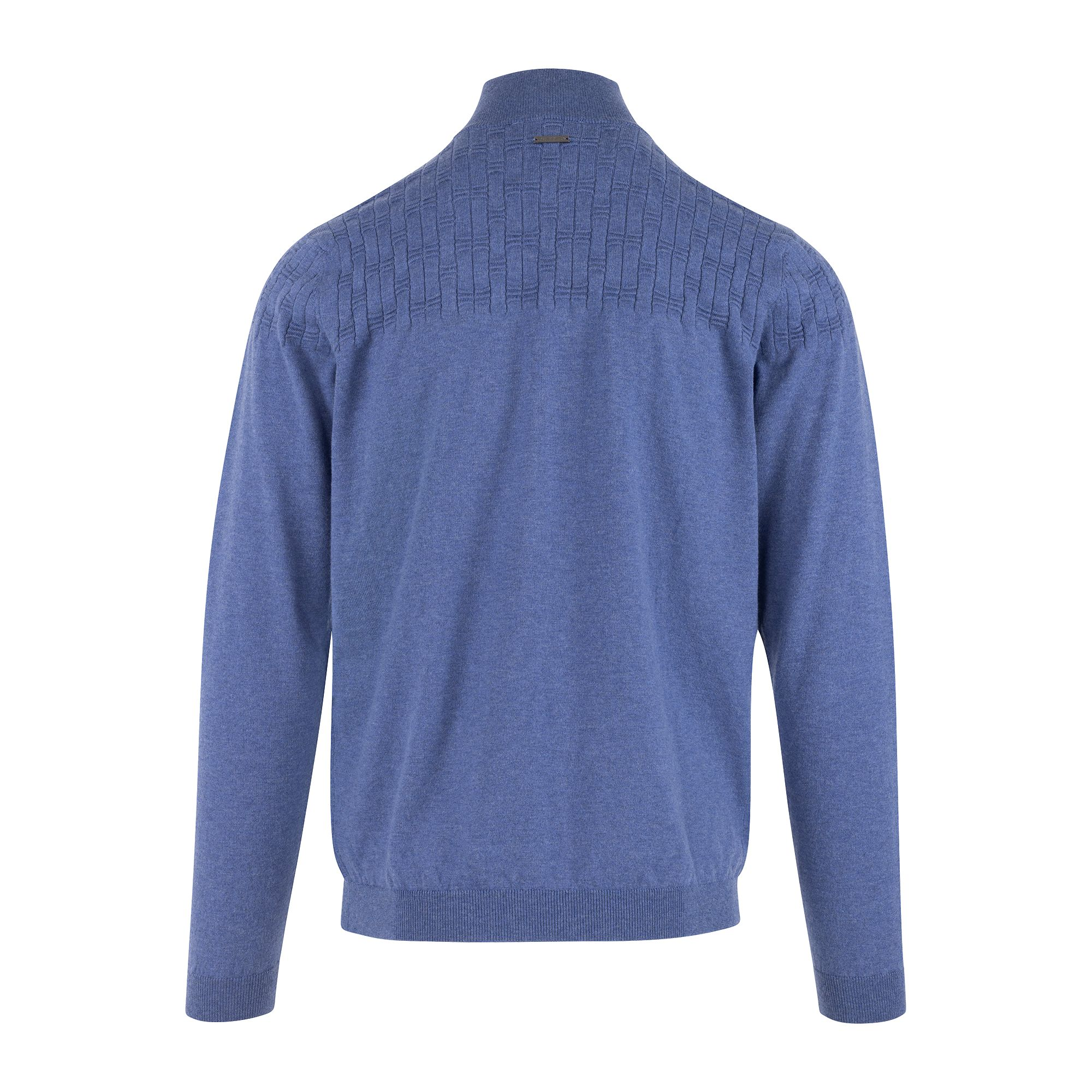Urban Pioneers Male Phillis Half-zip SWEATER DENIM