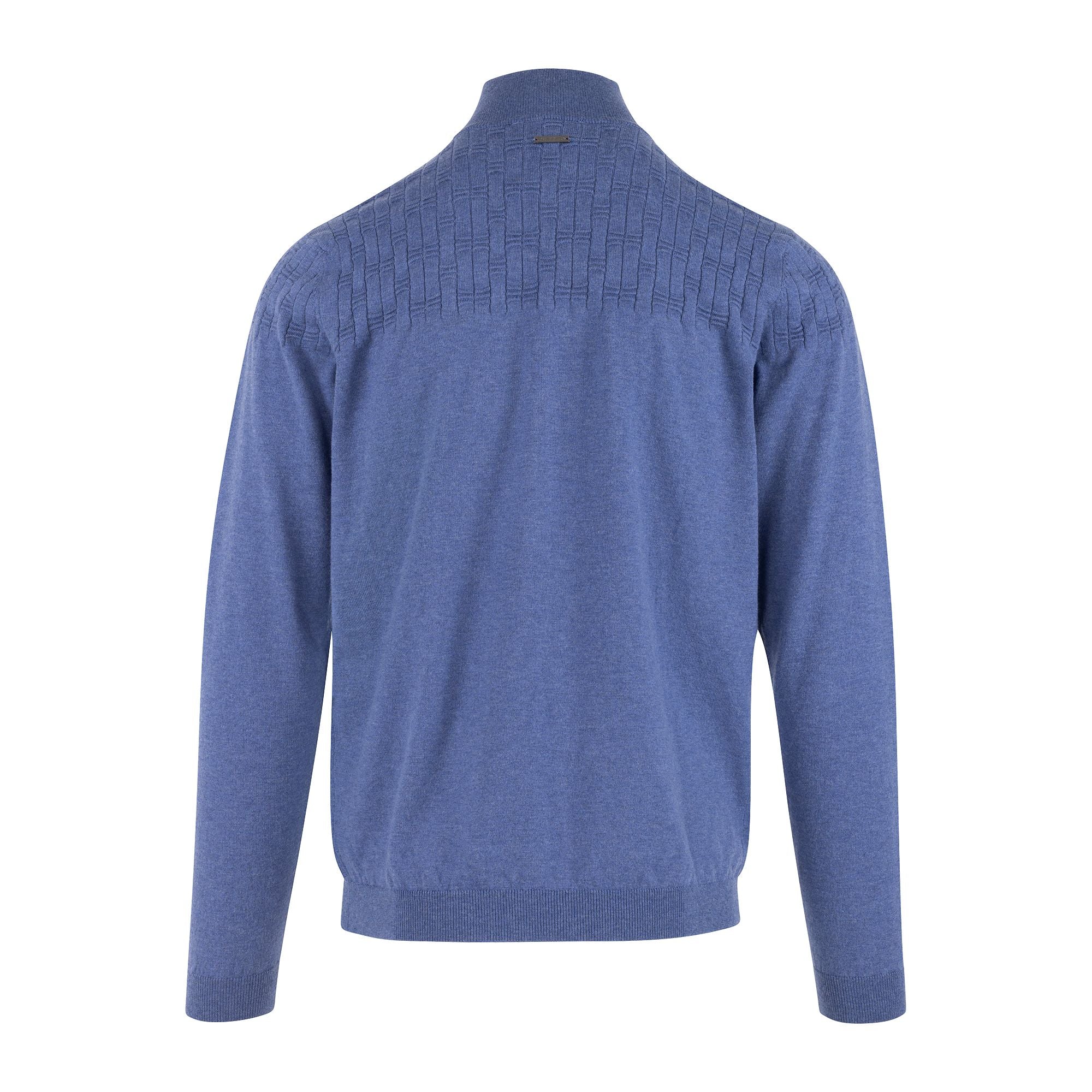 Urban Pioneers Male Phillis Half-zip SWEATER DENIM
