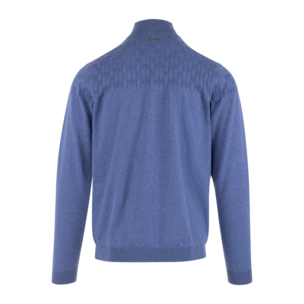 Urban Pioneers Male Phillis Half-zip SWEATER DENIM