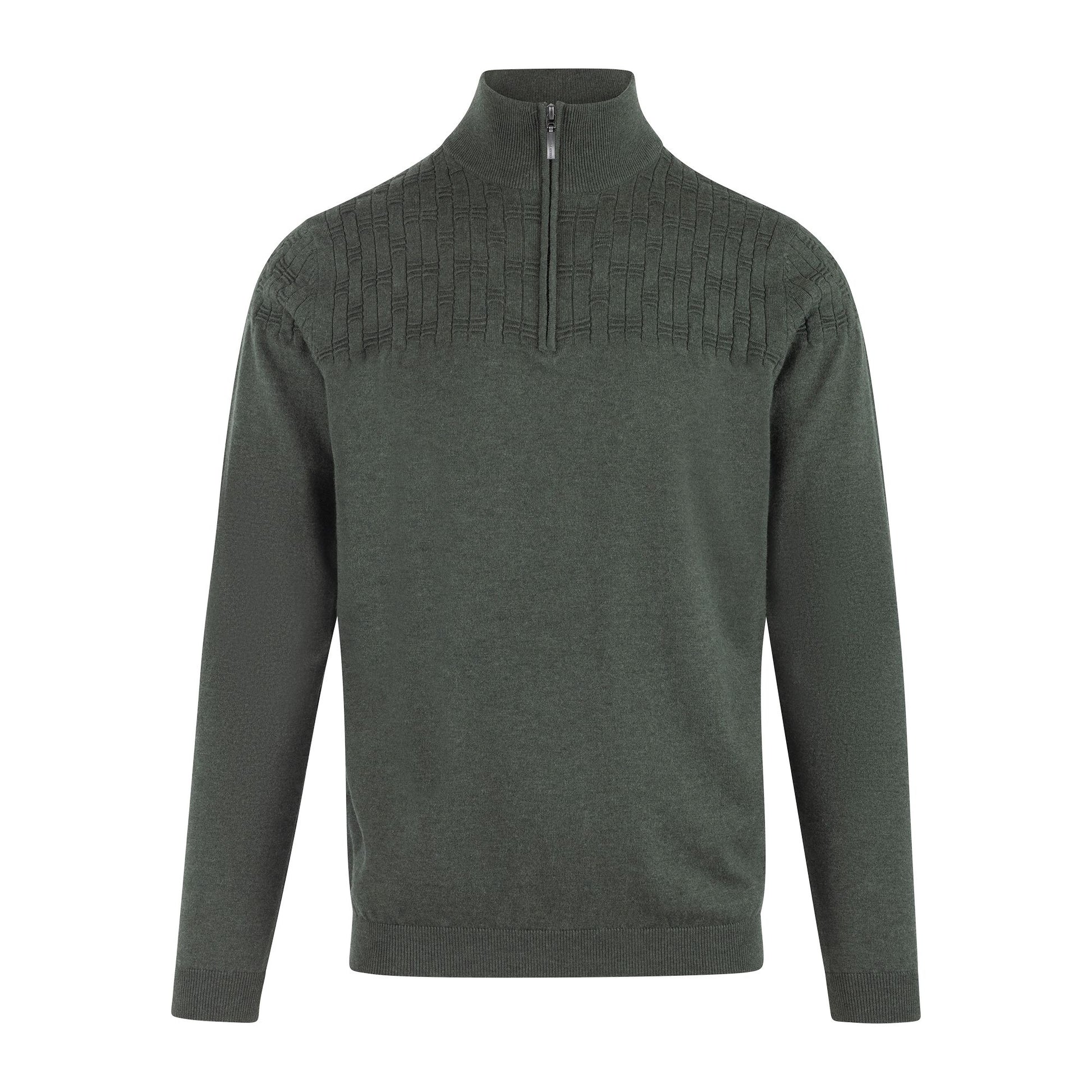 Urban Pioneers Male Phillis Half-zip SWEATER FOREST