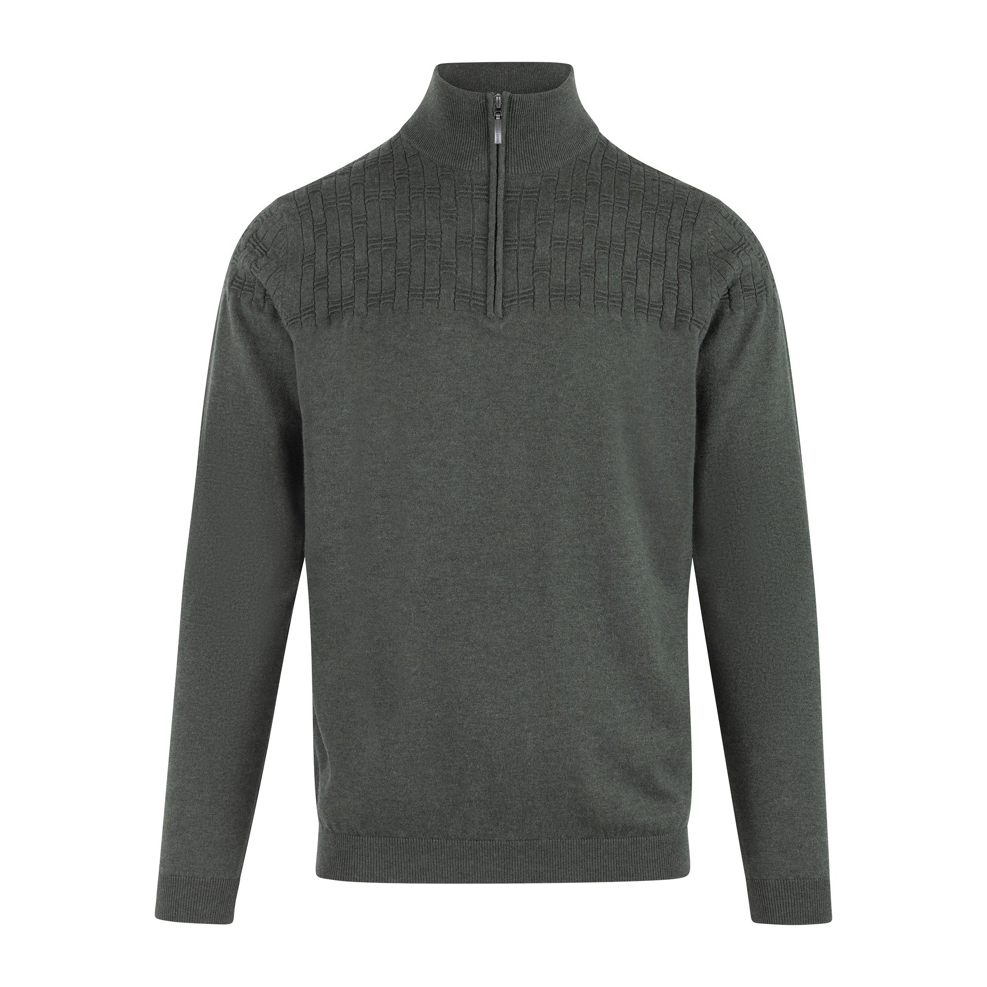Urban Pioneers Male Phillis Half-zip SWEATER FOREST