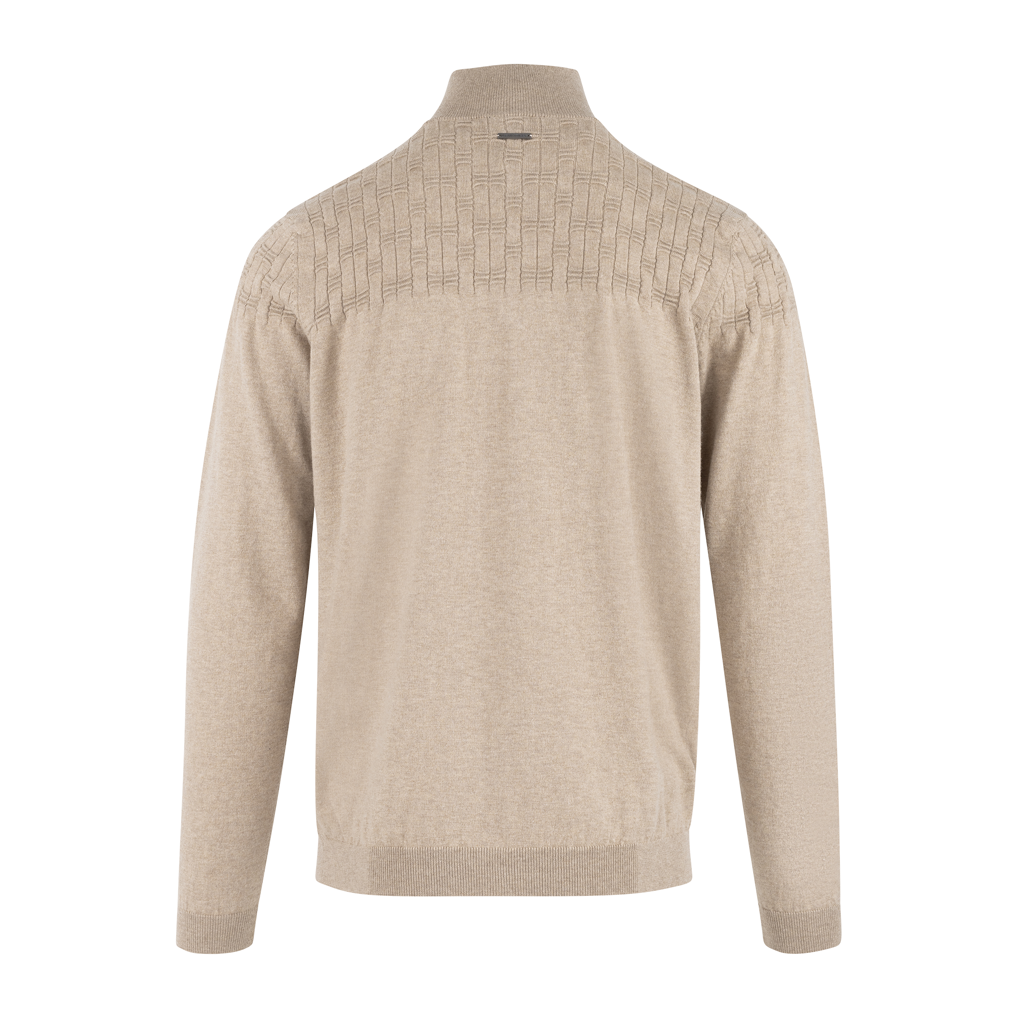 Urban Pioneers Male Phillis Half-zip SWEATER OATMEAL