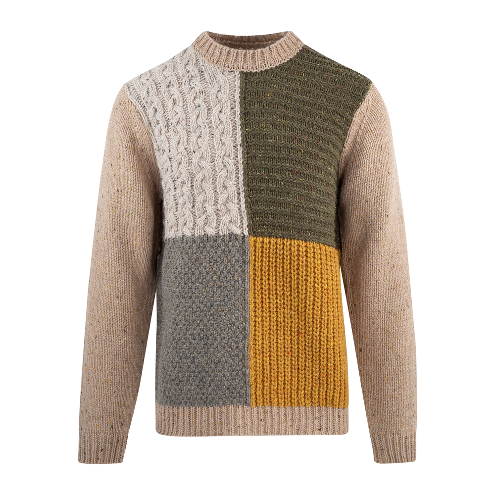 Urban Pioneers Male Pitt Sweater SWEATER SAND MULTI