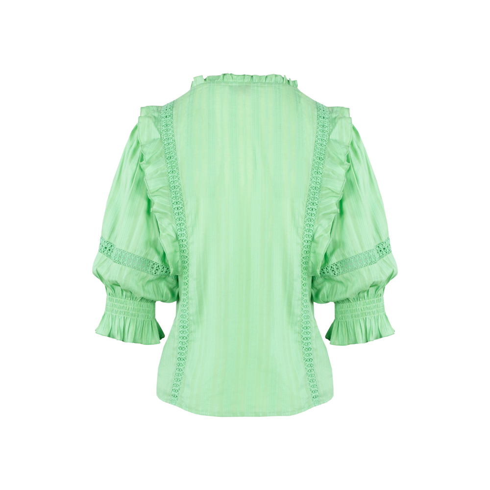 Urban Pioneers Female Rebekka Blouse BLOUSE ABSINTHE GREEN