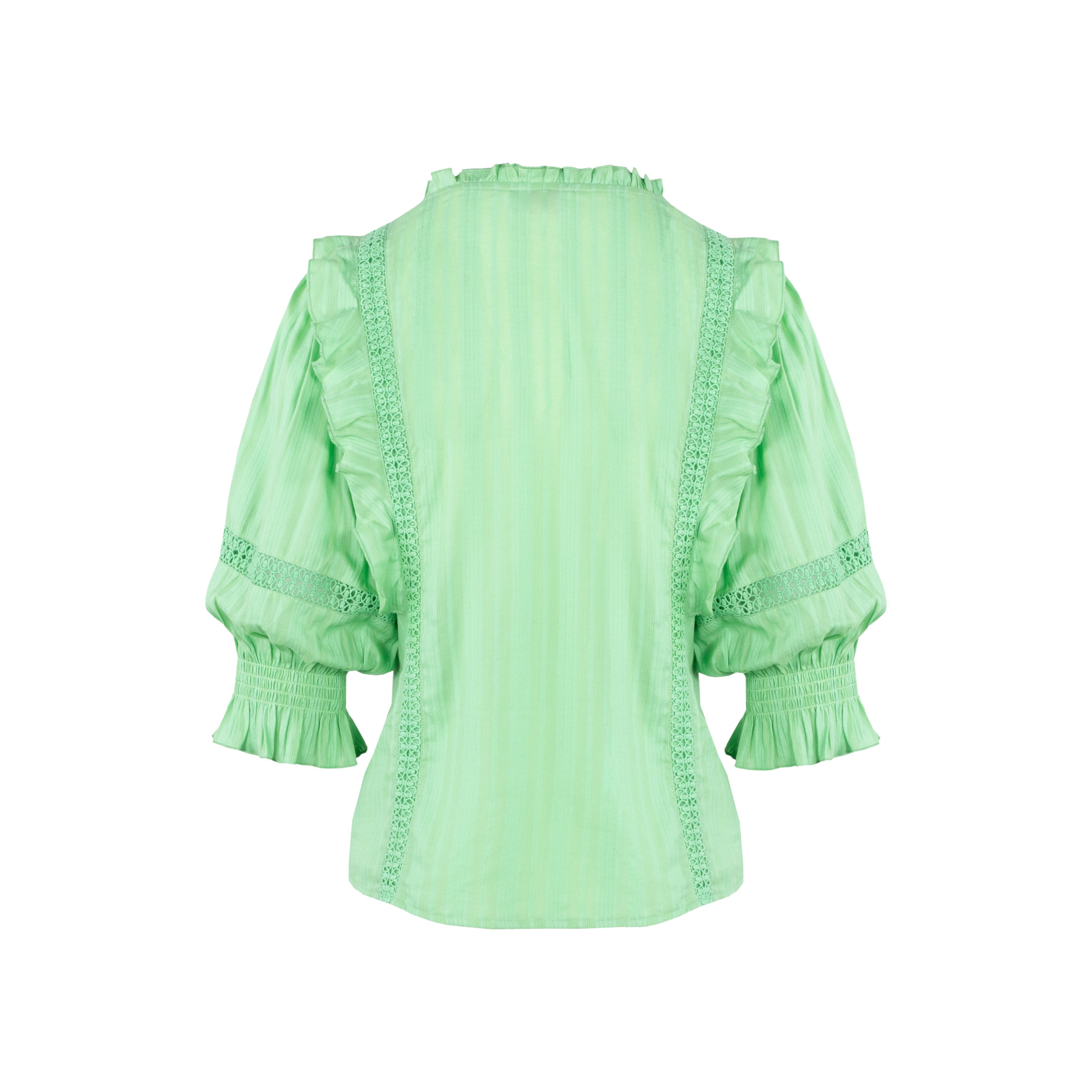 Urban Pioneers Female Rebekka Blouse BLOUSE ABSINTHE GREEN