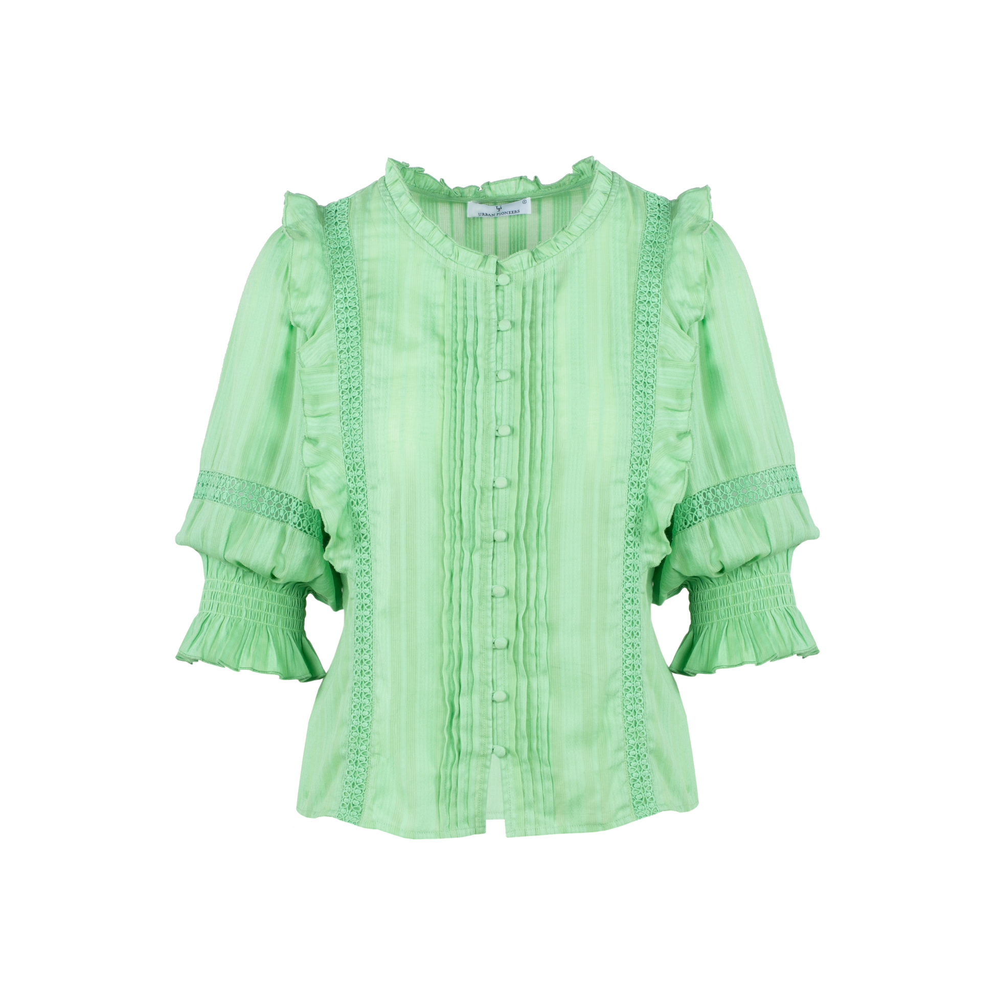 Urban Pioneers Female Rebekka Blouse BLOUSE ABSINTHE GREEN