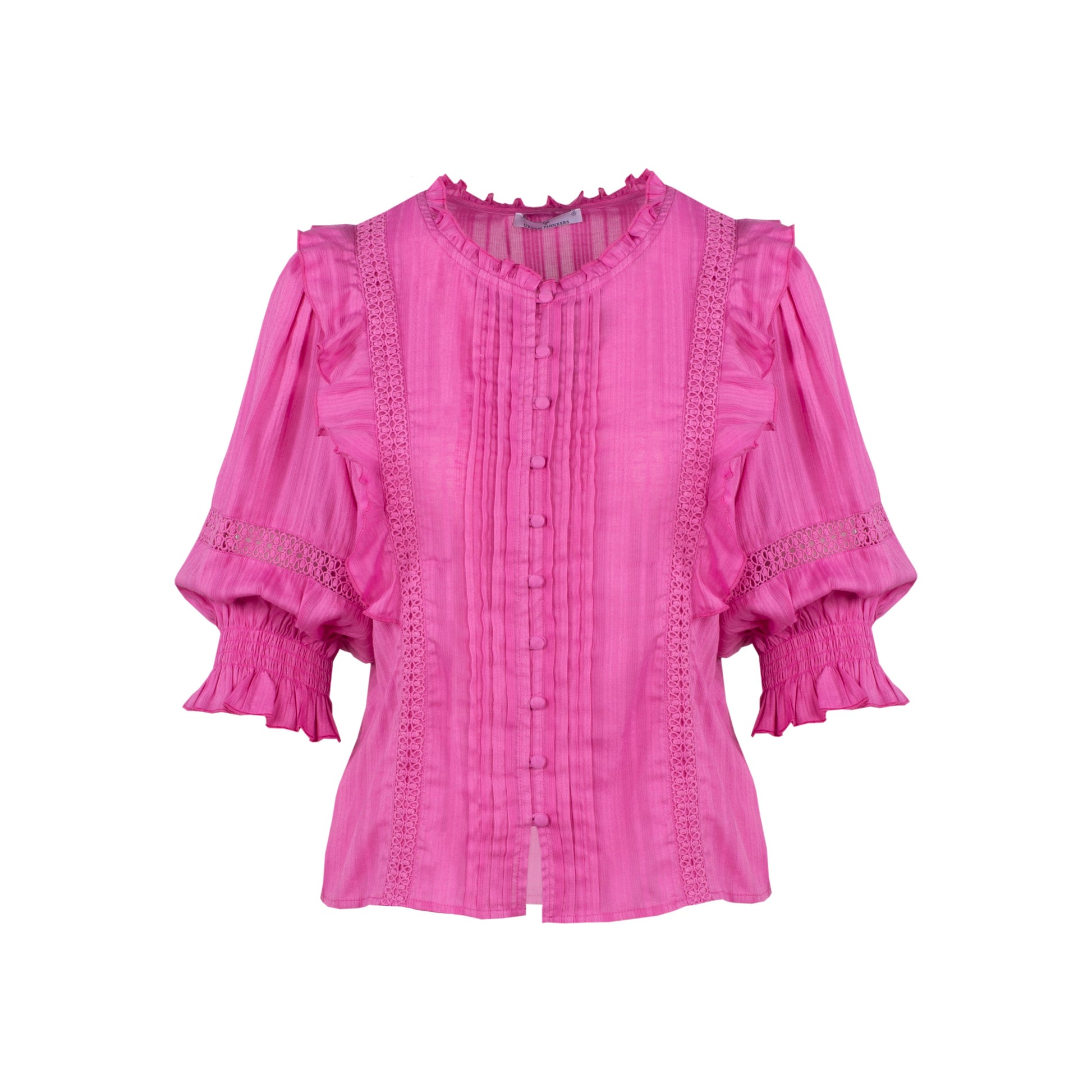 Urban Pioneers Female Rebekka Blouse BLOUSE SUPER PINK