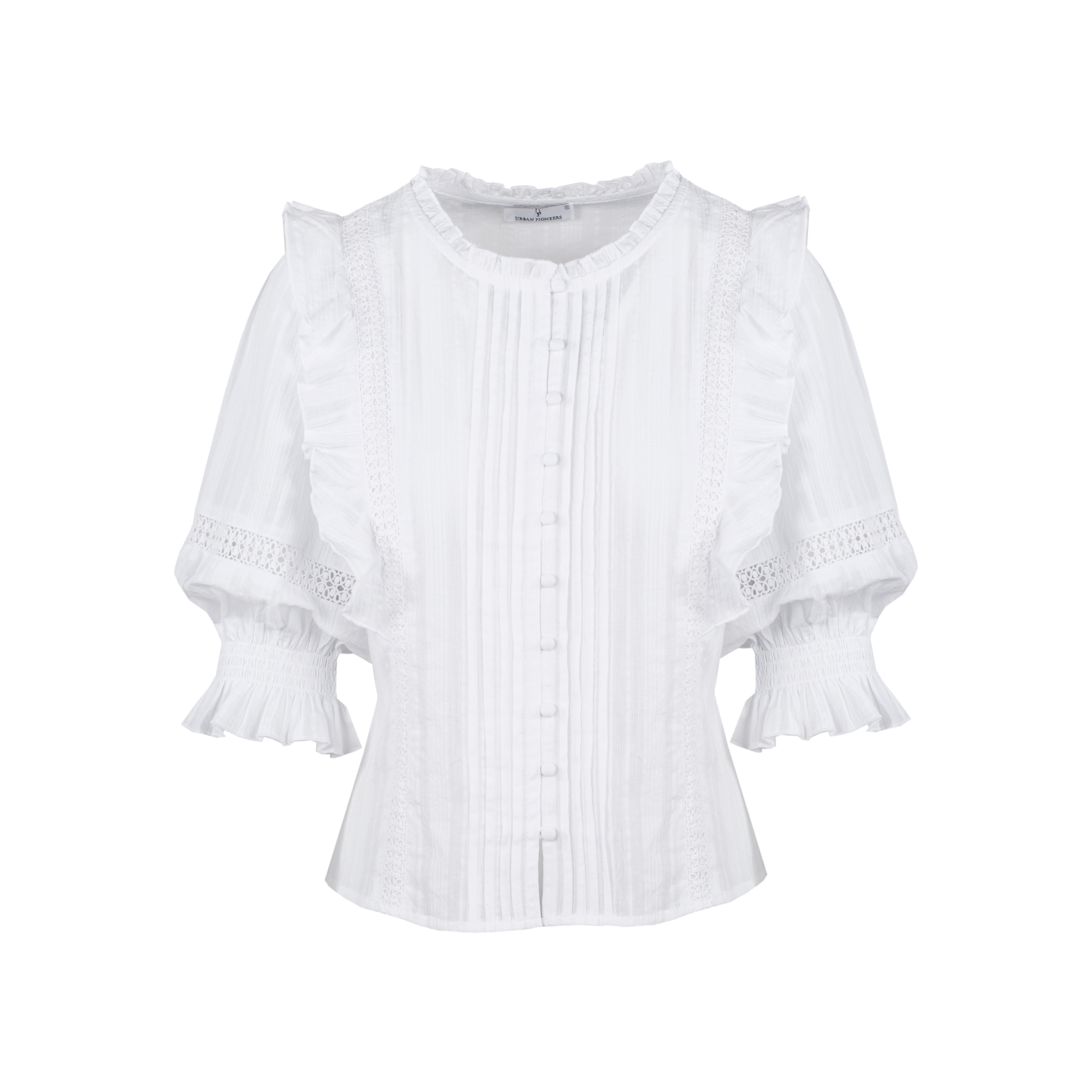 Urban Pioneers Female Rebekka Blouse BLOUSE WHITE
