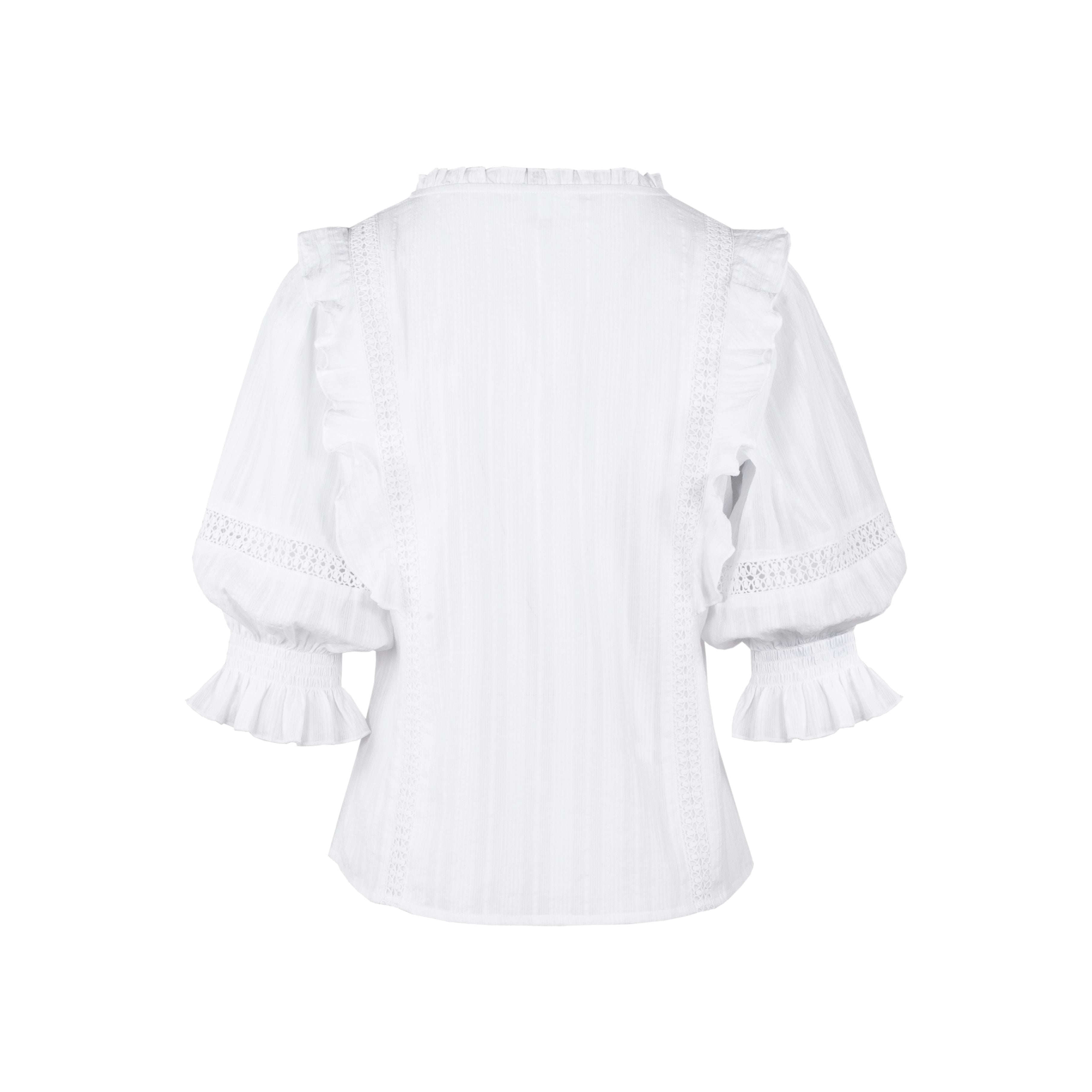 Urban Pioneers Female Rebekka Blouse BLOUSE WHITE