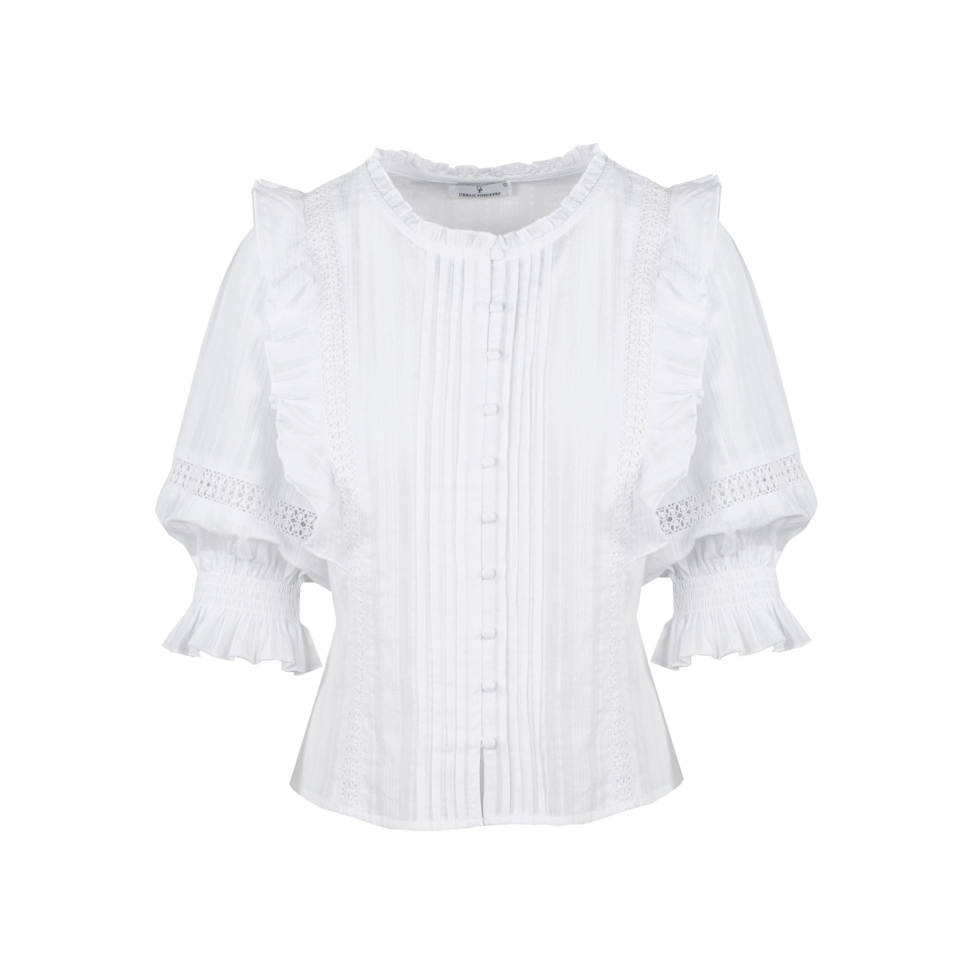 Urban Pioneers Female Rebekka Blouse BLOUSE WHITE