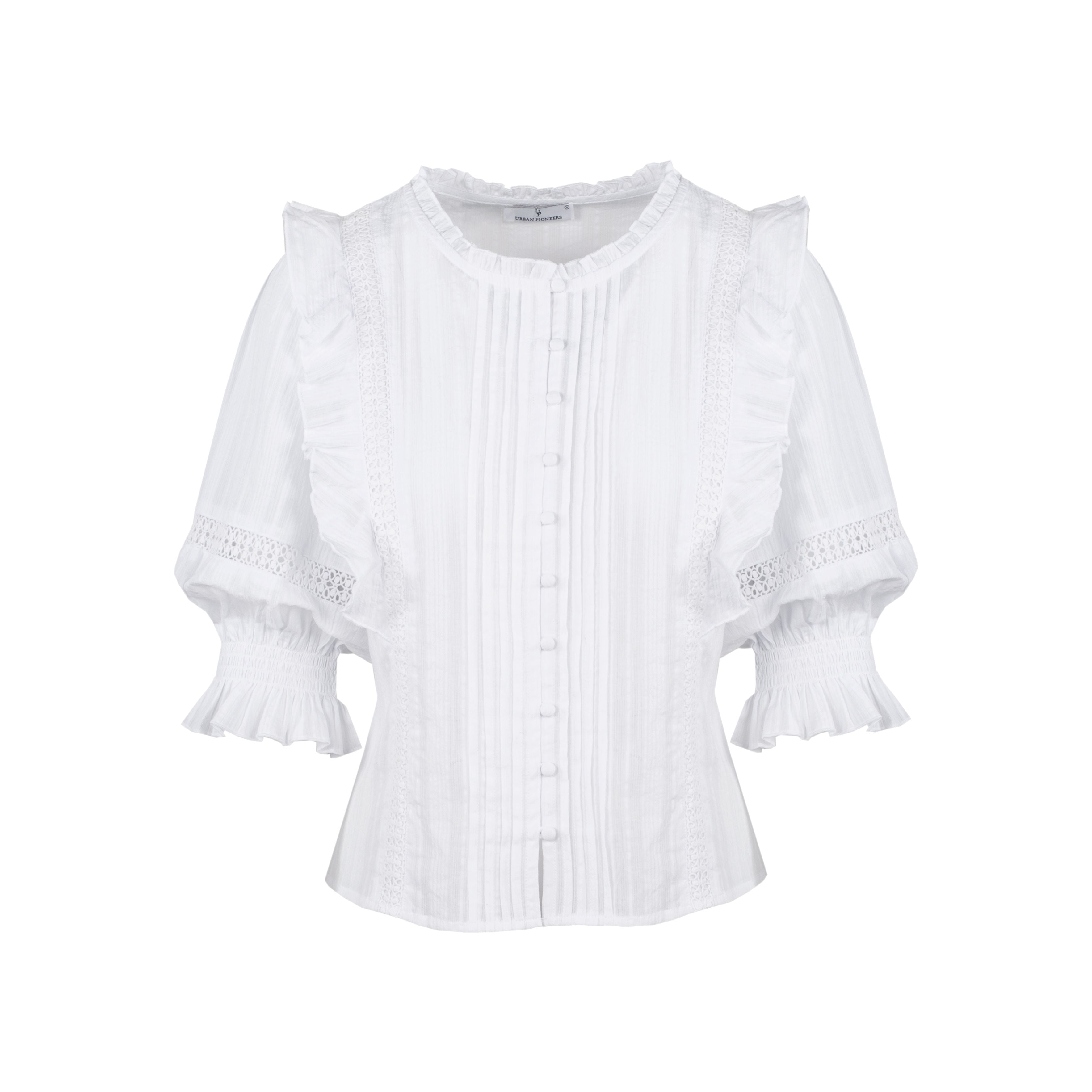 Urban Pioneers Female Rebekka Blouse BLOUSE WHITE
