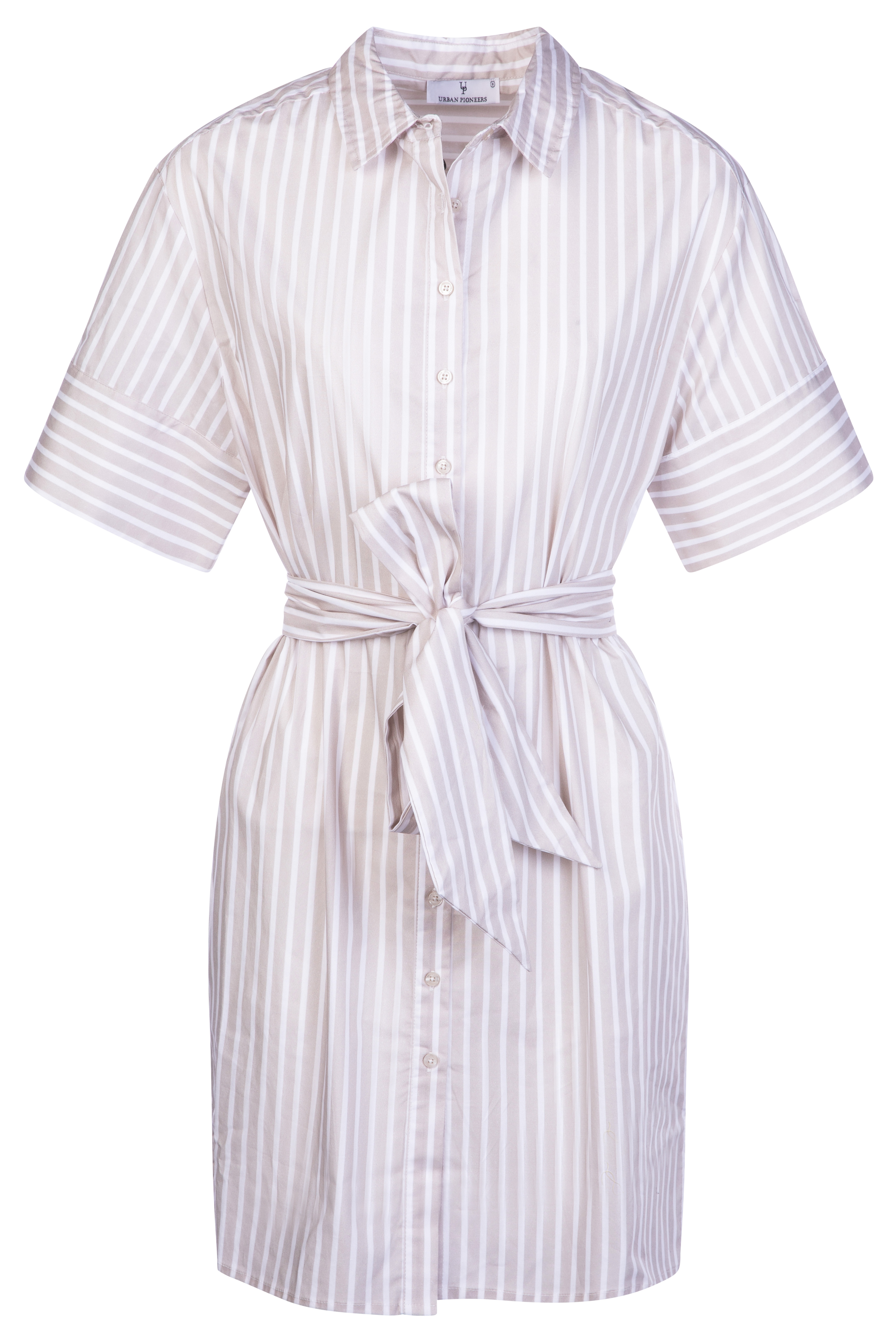 Urban Pioneers Female Rita Dress DRESS BEIGE STRIPE
