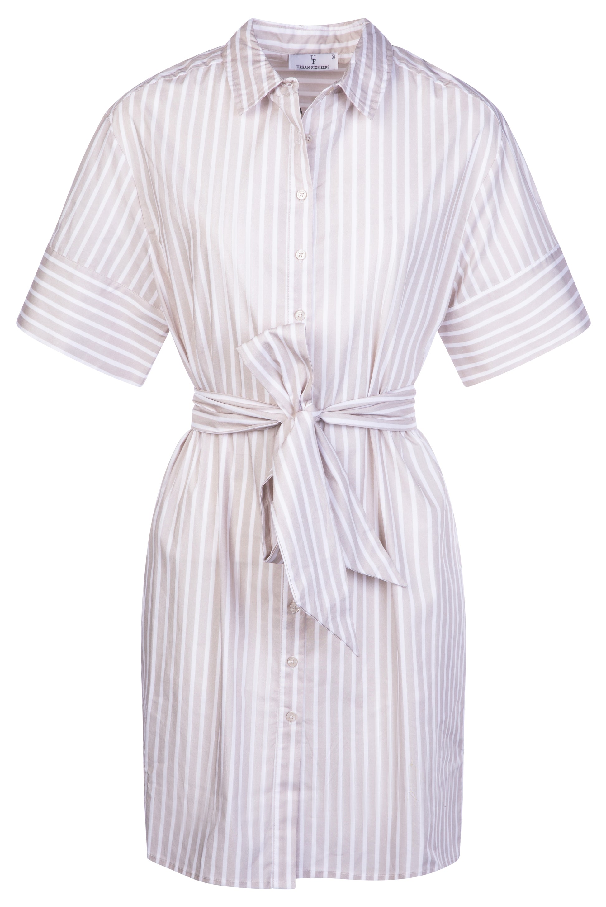 Urban Pioneers Female Rita Dress DRESS BEIGE STRIPE